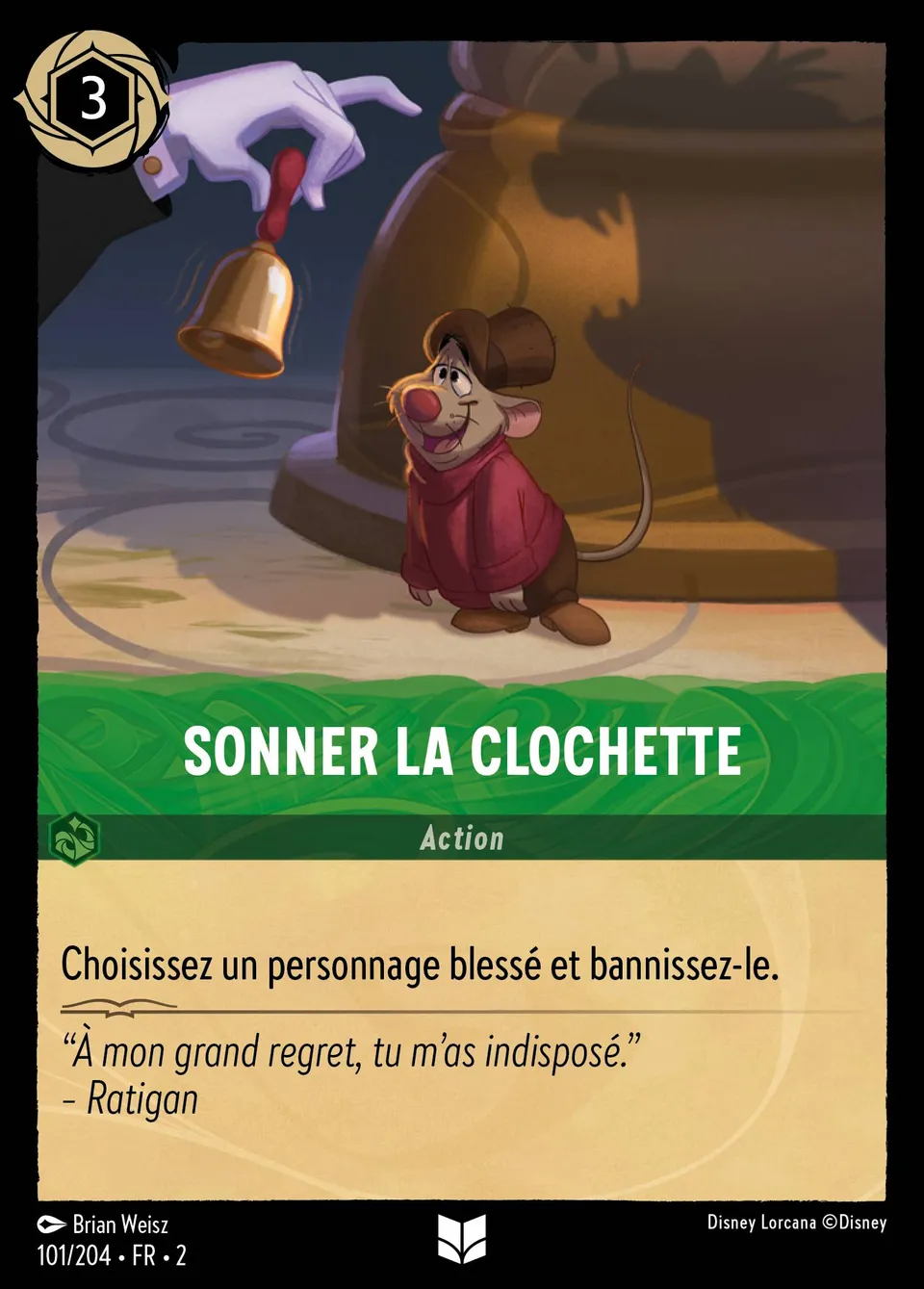 Sonner la clochette from Rise of the Floodborn - Lorcana