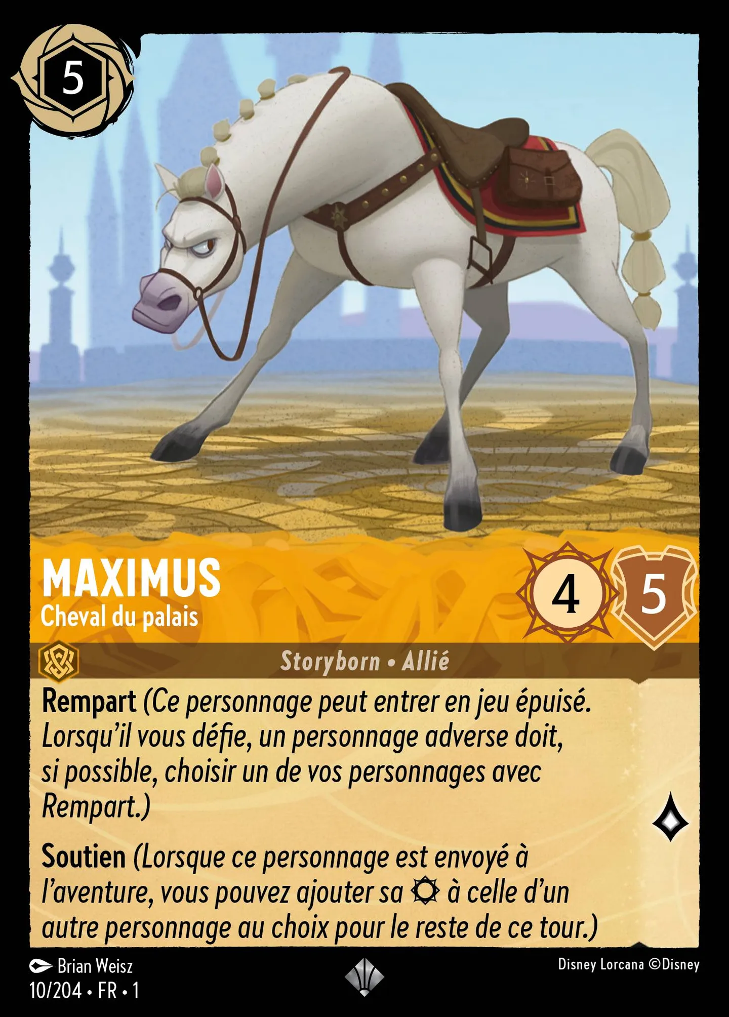 Maximus - Cheval du palais — The First Chapter — Lorcana