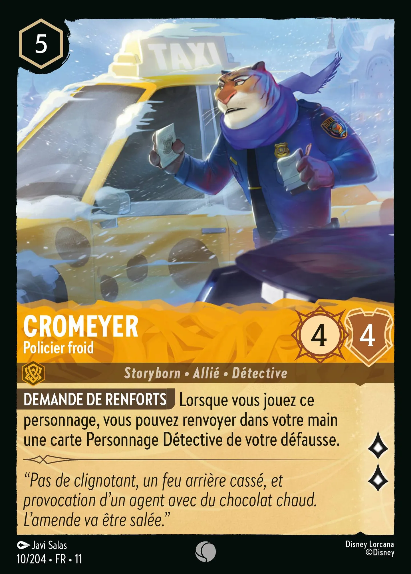 Cromeyer - Policier froid — Winterspell — Lorcana