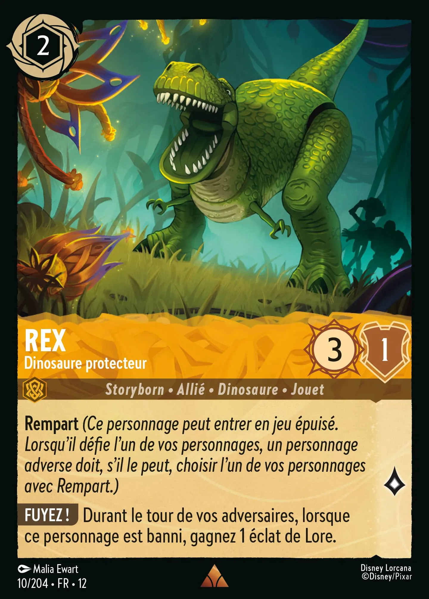 Rex - Dinosaure protecteur — Wilds Unknown — Lorcana