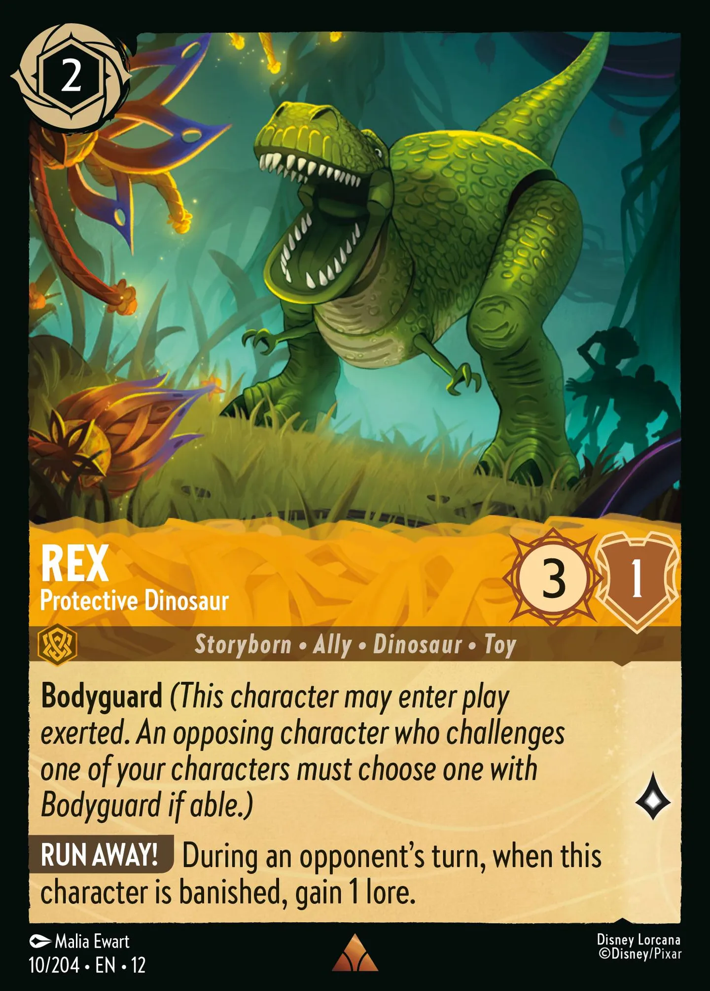 Rex - Protective Dinosaur — Wilds Unknown — Lorcana
