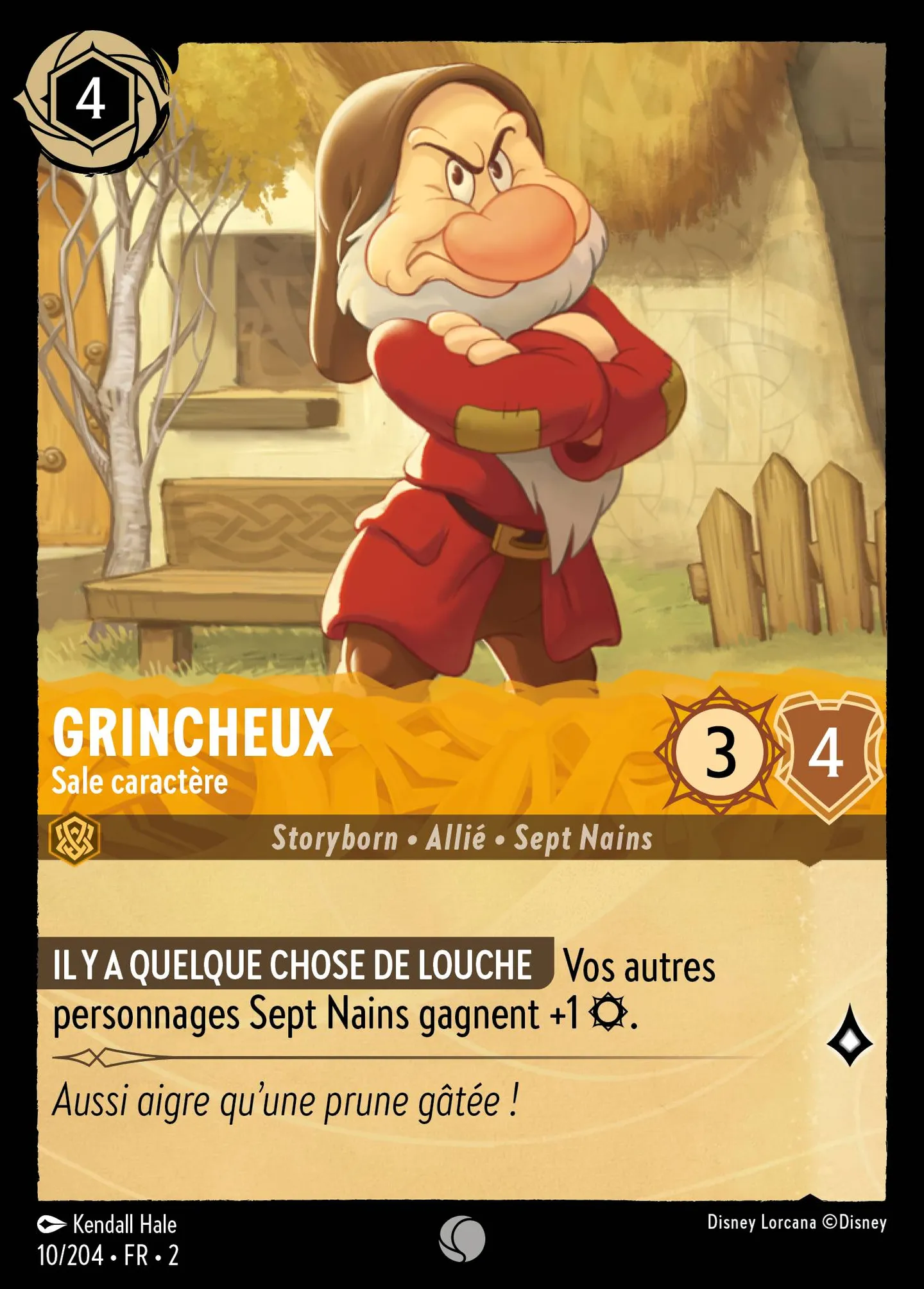 Grincheux - Sale caractère — Rise of the Floodborn — Lorcana
