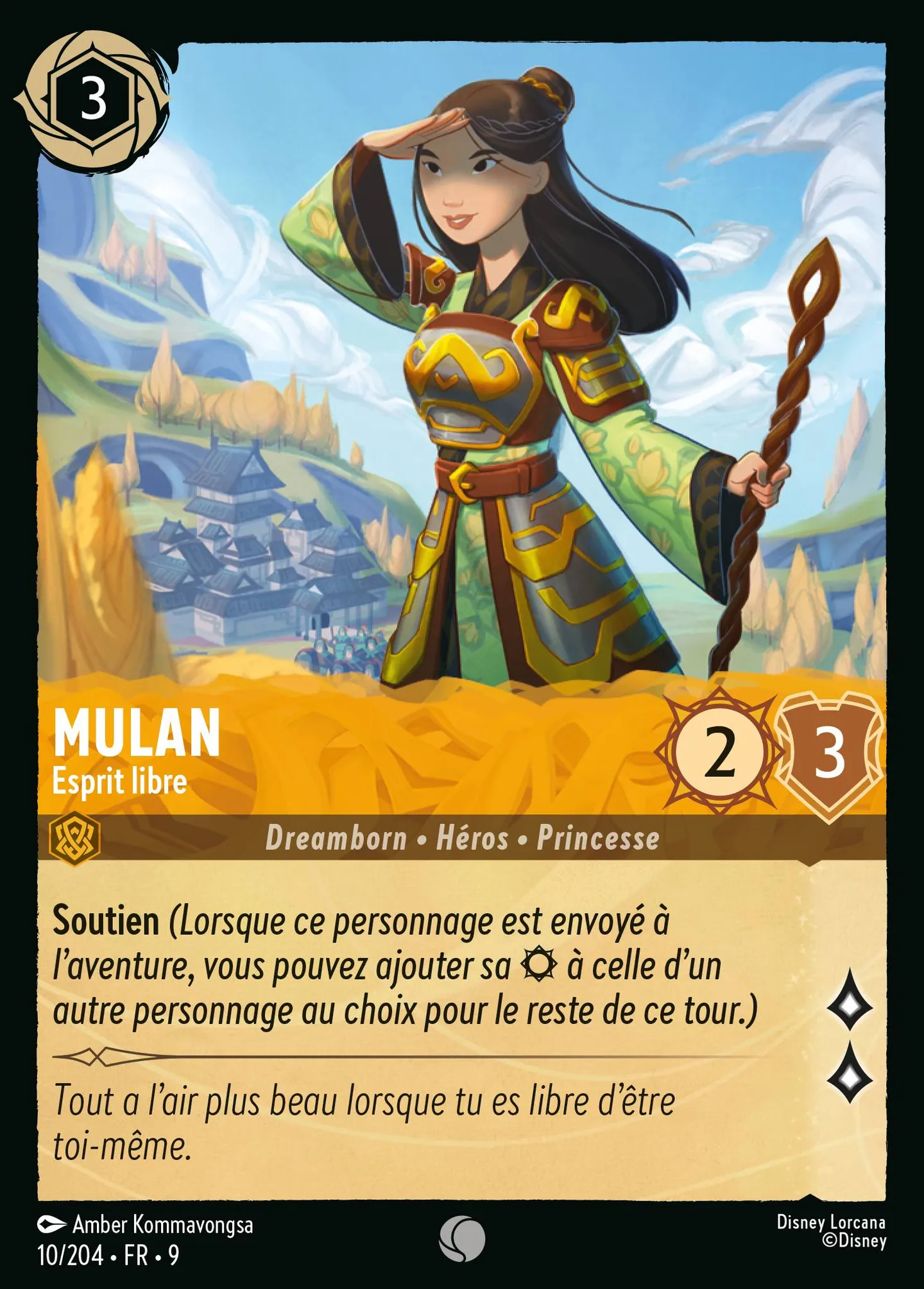 Mulan - Esprit libre — Fabled — Lorcana