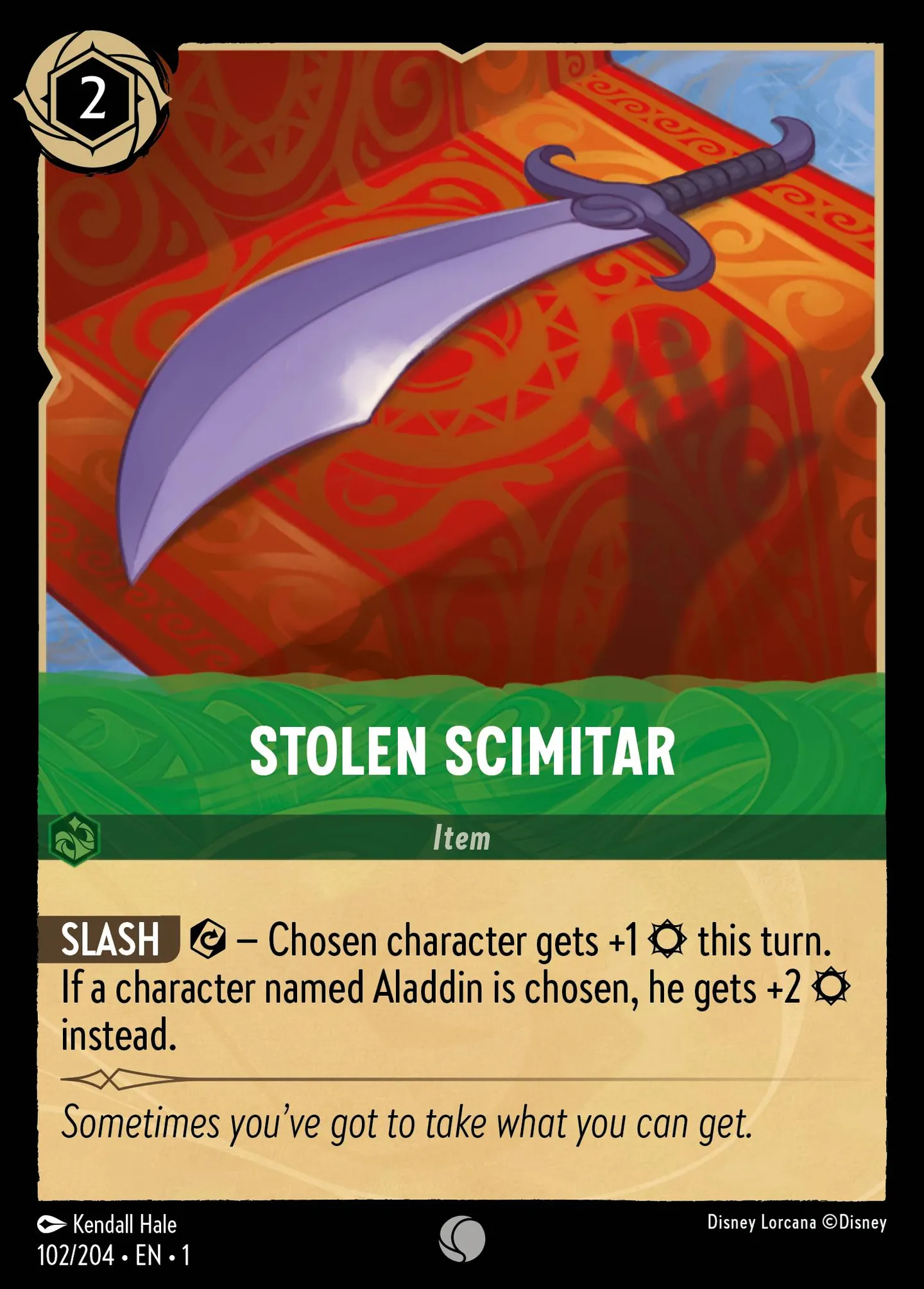 Stolen Scimitar — The First Chapter — Lorcana
