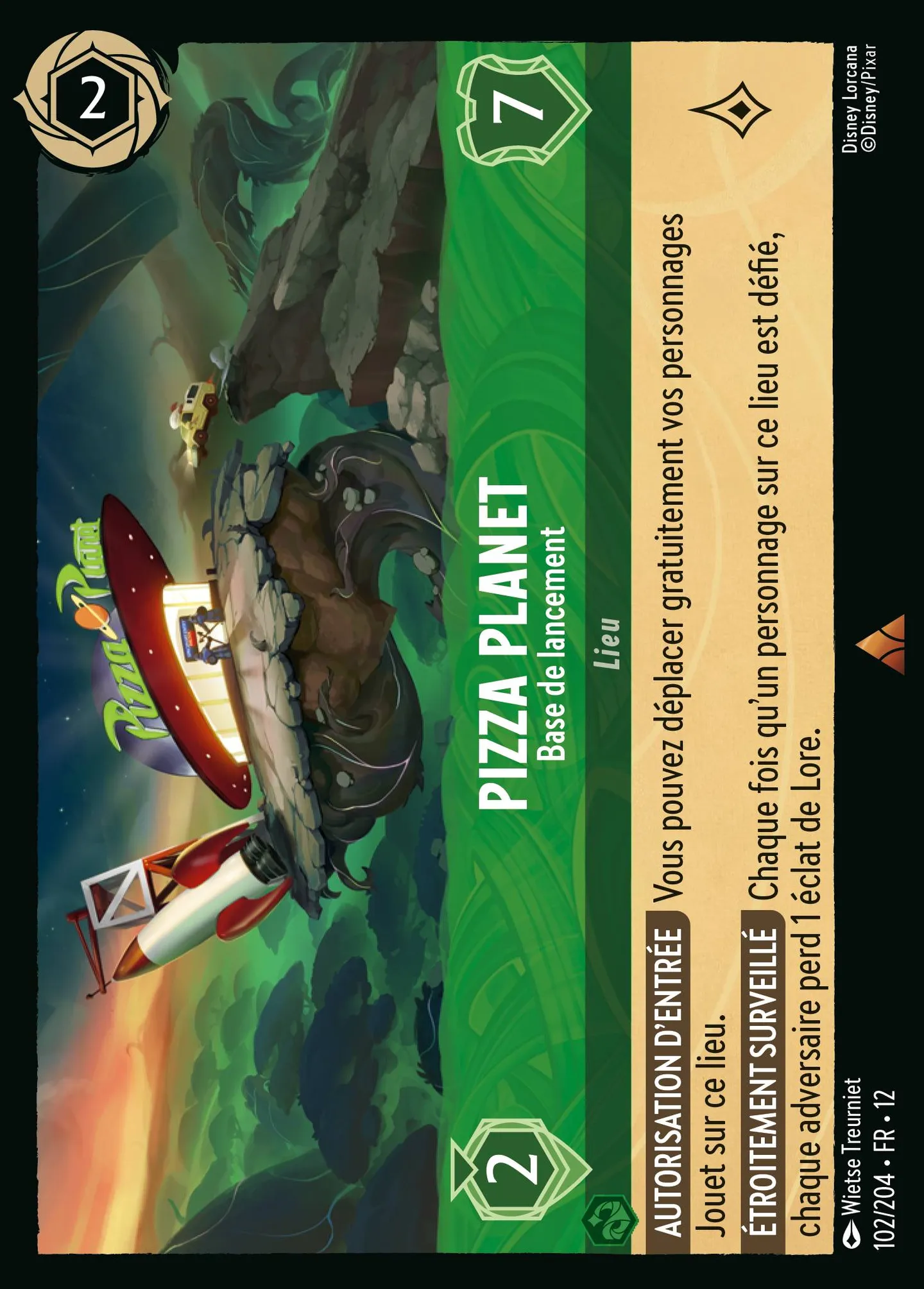 Pizza Planet - Base de lancement — Wilds Unknown — Lorcana