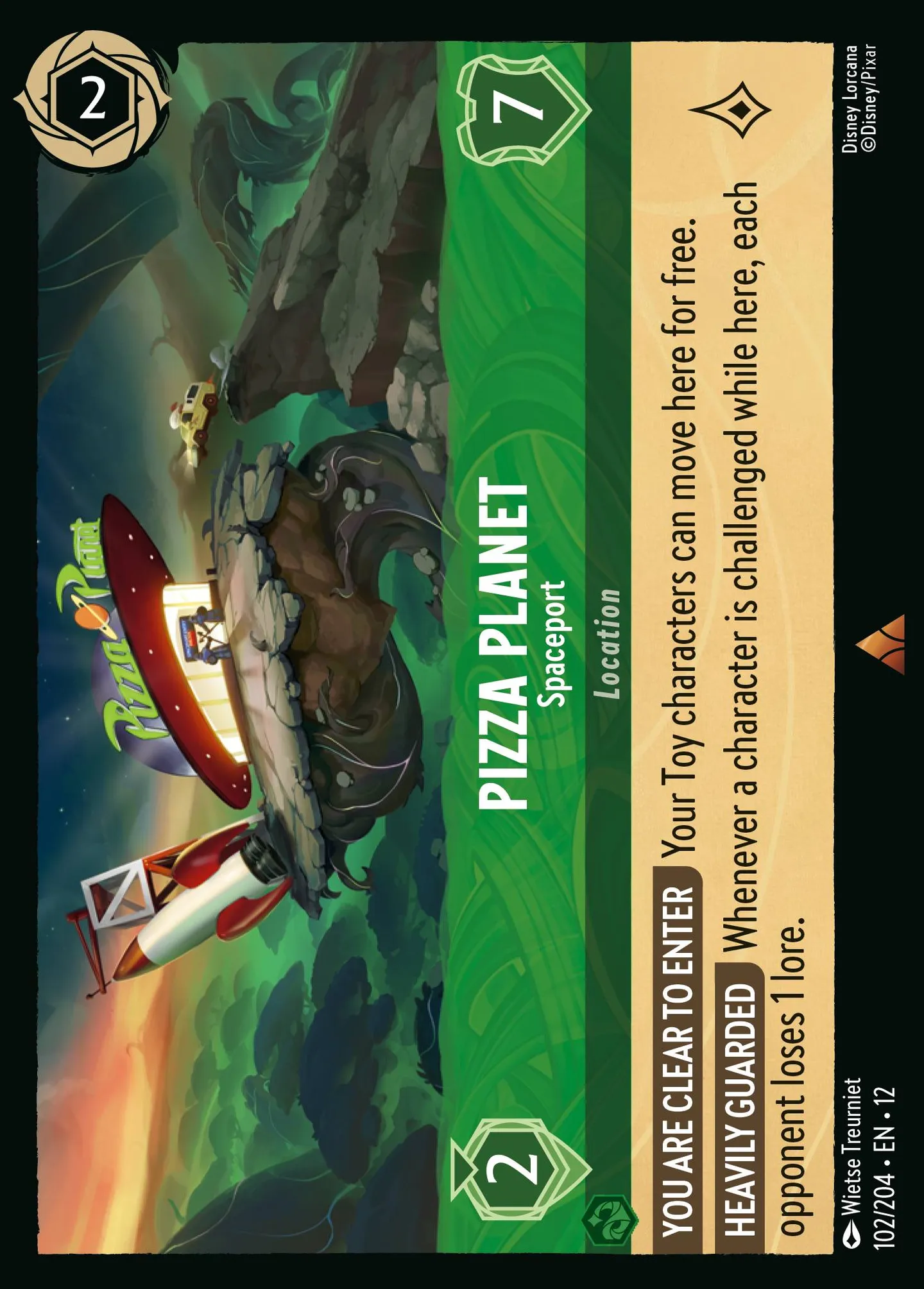 Pizza Planet - Base de lancement — Wilds Unknown — Lorcana