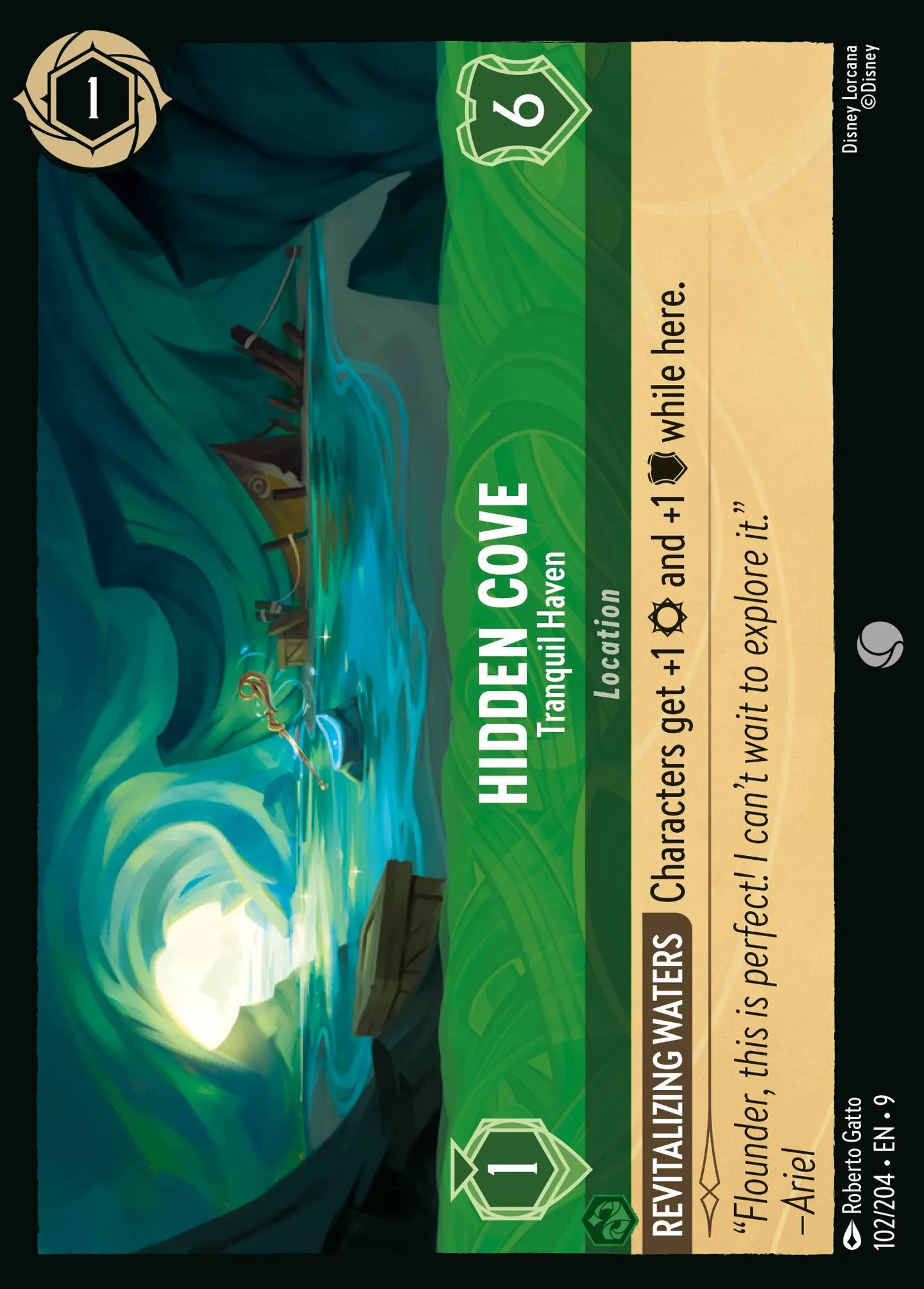 Hidden Cove - Tranquil Haven — Fabled — Lorcana