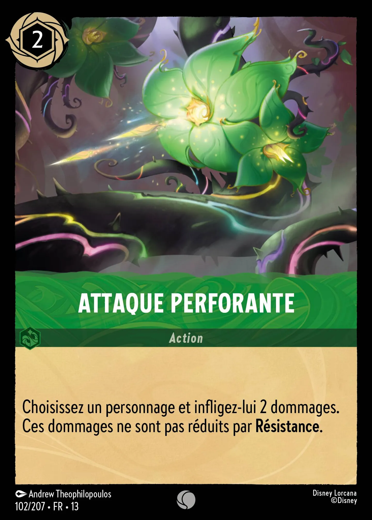 Attaque perforante — Attack of the Vine! — Lorcana