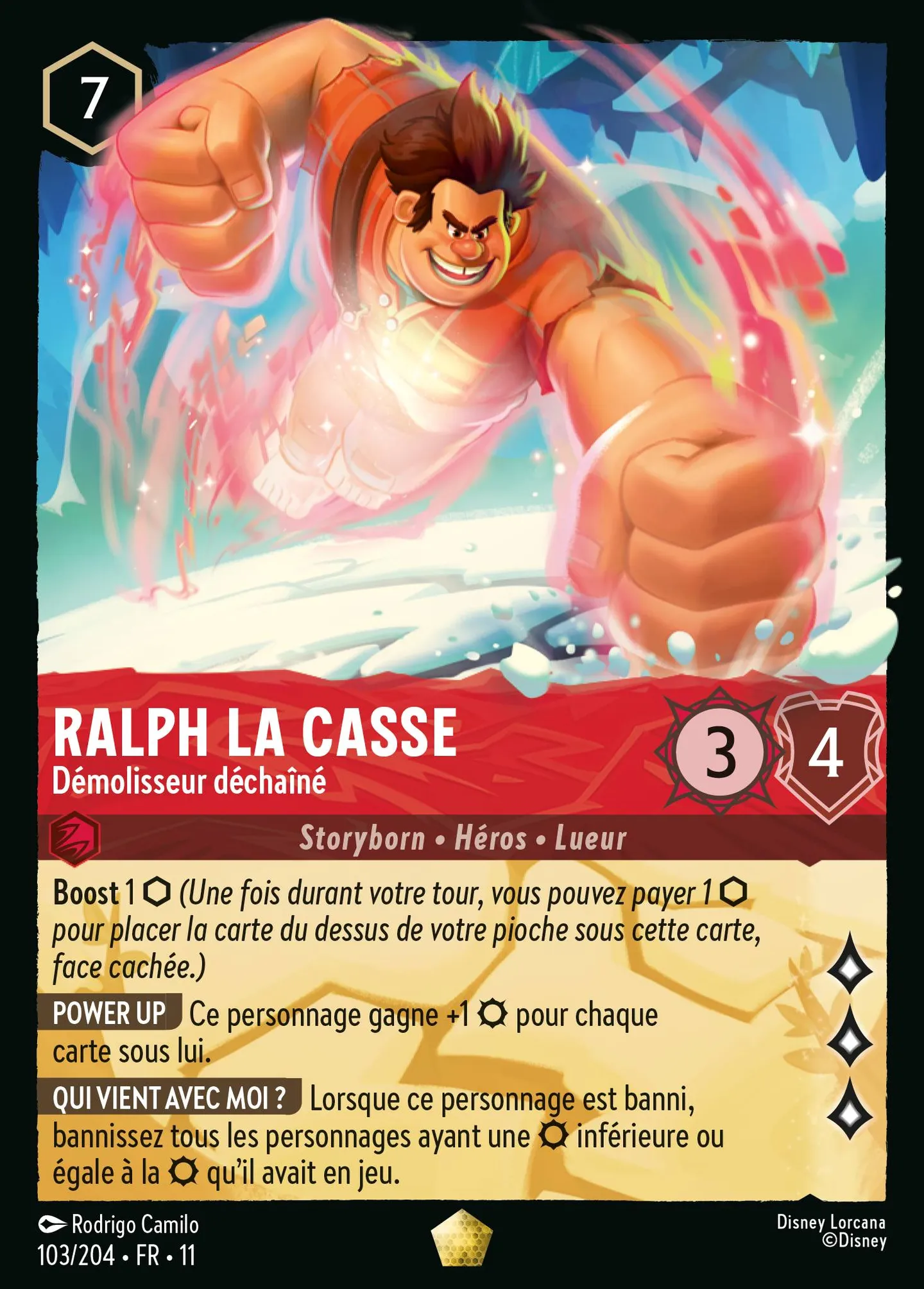 Ralph la Casse - Démolisseur déchaîné — Winterspell — Lorcana
