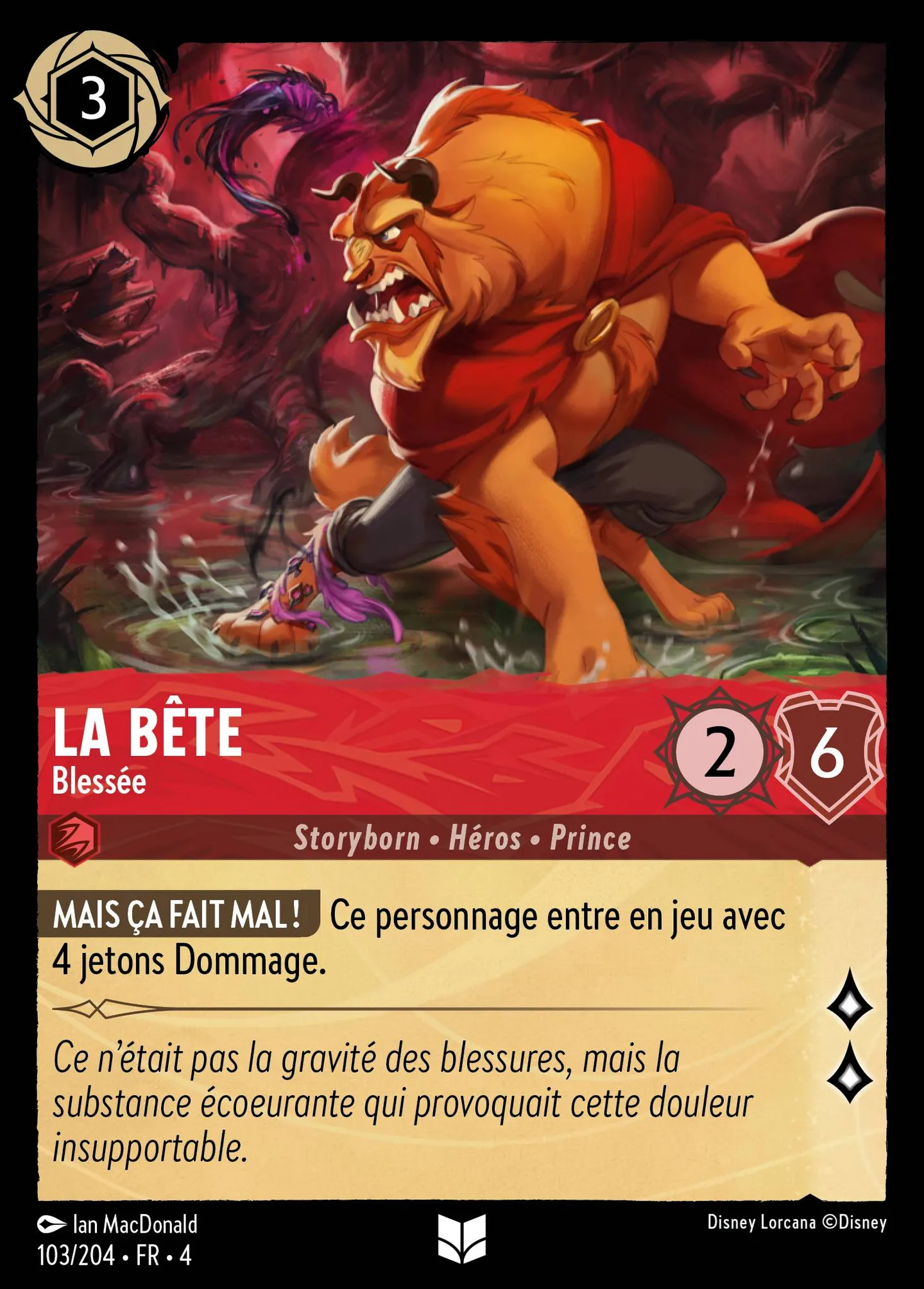 La Bête - Blessée — Ursula's Return — Lorcana