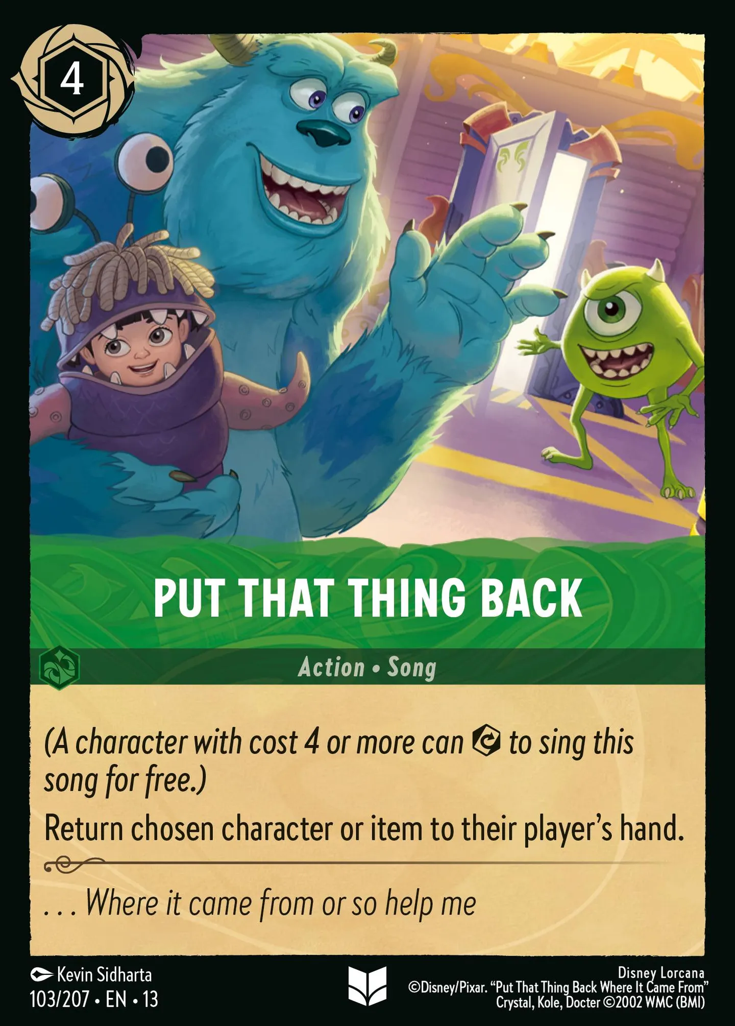 Put That Thing Back — Attack of the Vine! — Lorcana