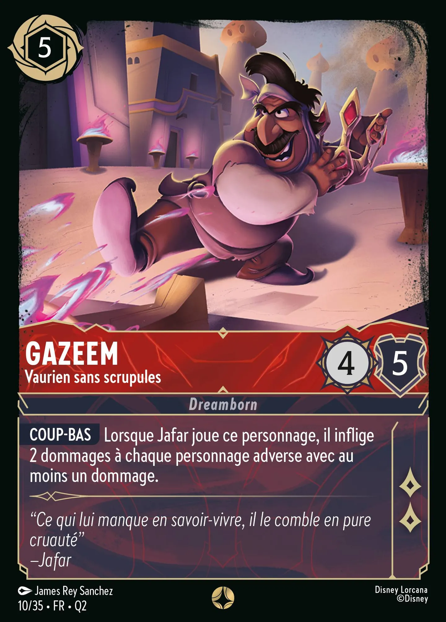 Gazeem - Vaurien sans scrupules — Illumineer's Quest: Palace Heist — Lorcana