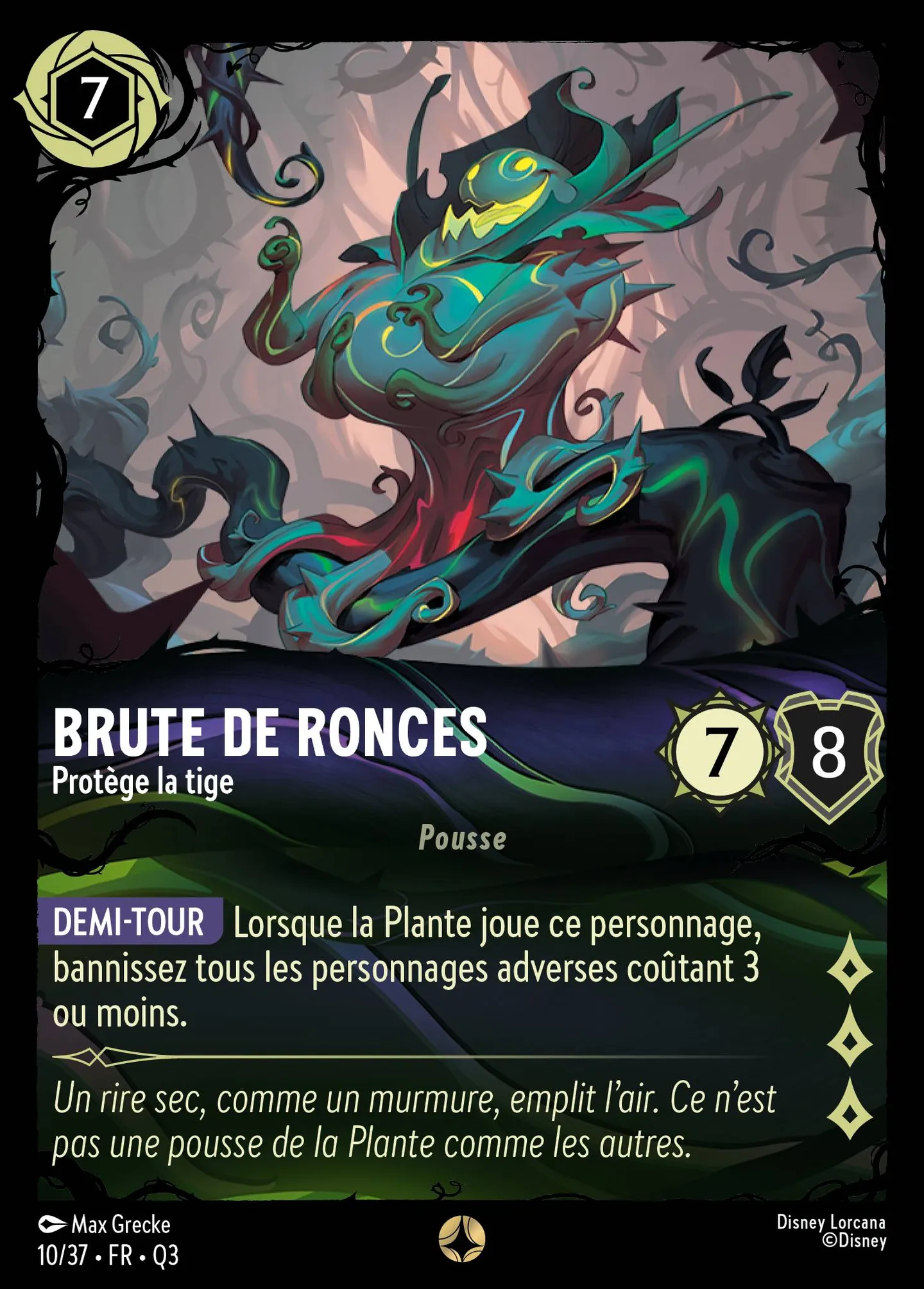 Brute de ronces - Protège la tige — Illumineer's Quest: The Great Hunny Rescue — Lorcana
