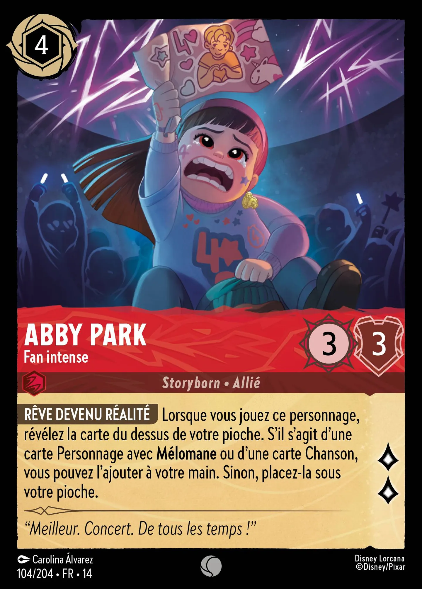 Abby Park - Fan intense — Hyperia City — Lorcana