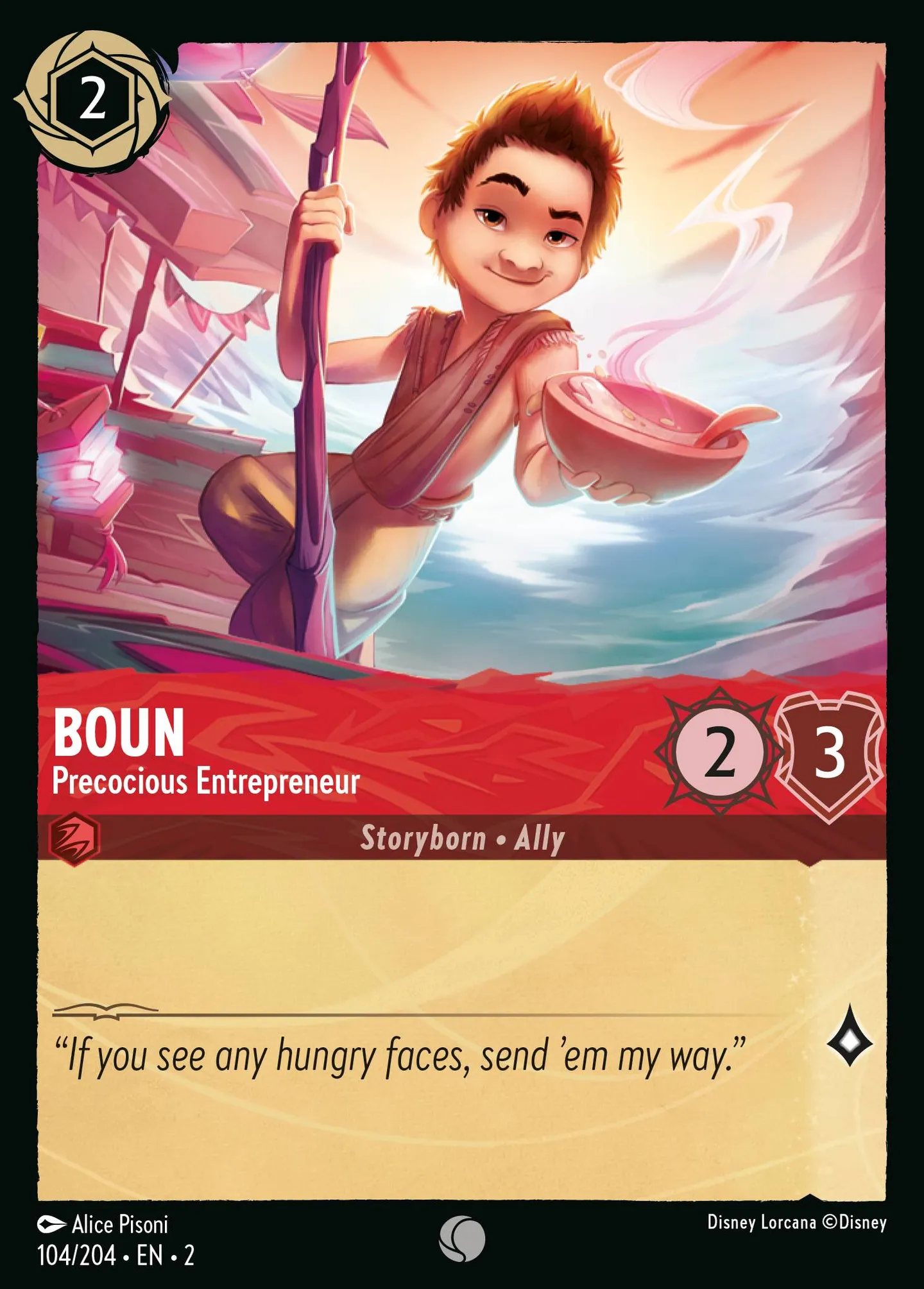 Boun - Precocious Entrepreneur — Rise of the Floodborn — Lorcana