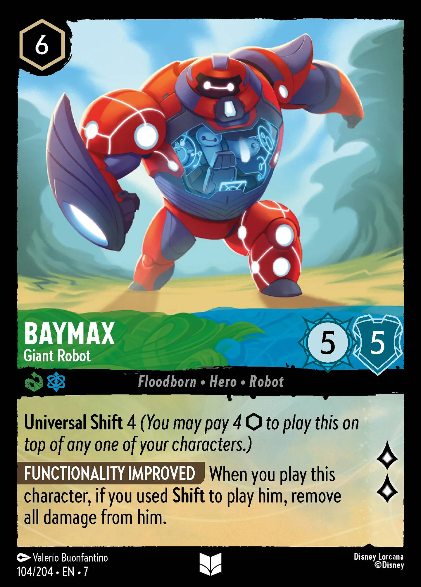 Baymax - Giant Robot — Archazia's Island — Lorcana