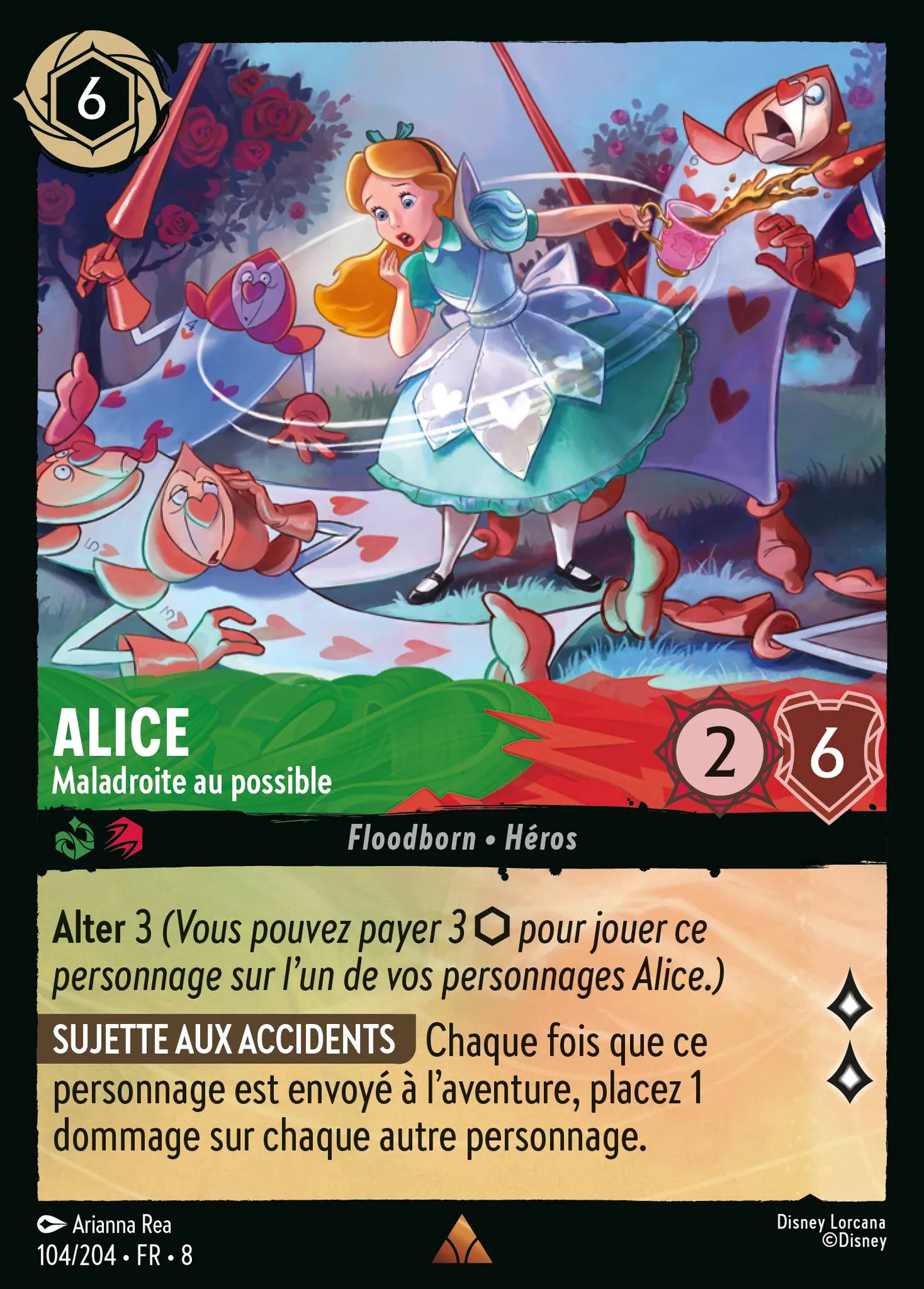 Alice - Maladroite au possible — The Reign of Jafar — Lorcana