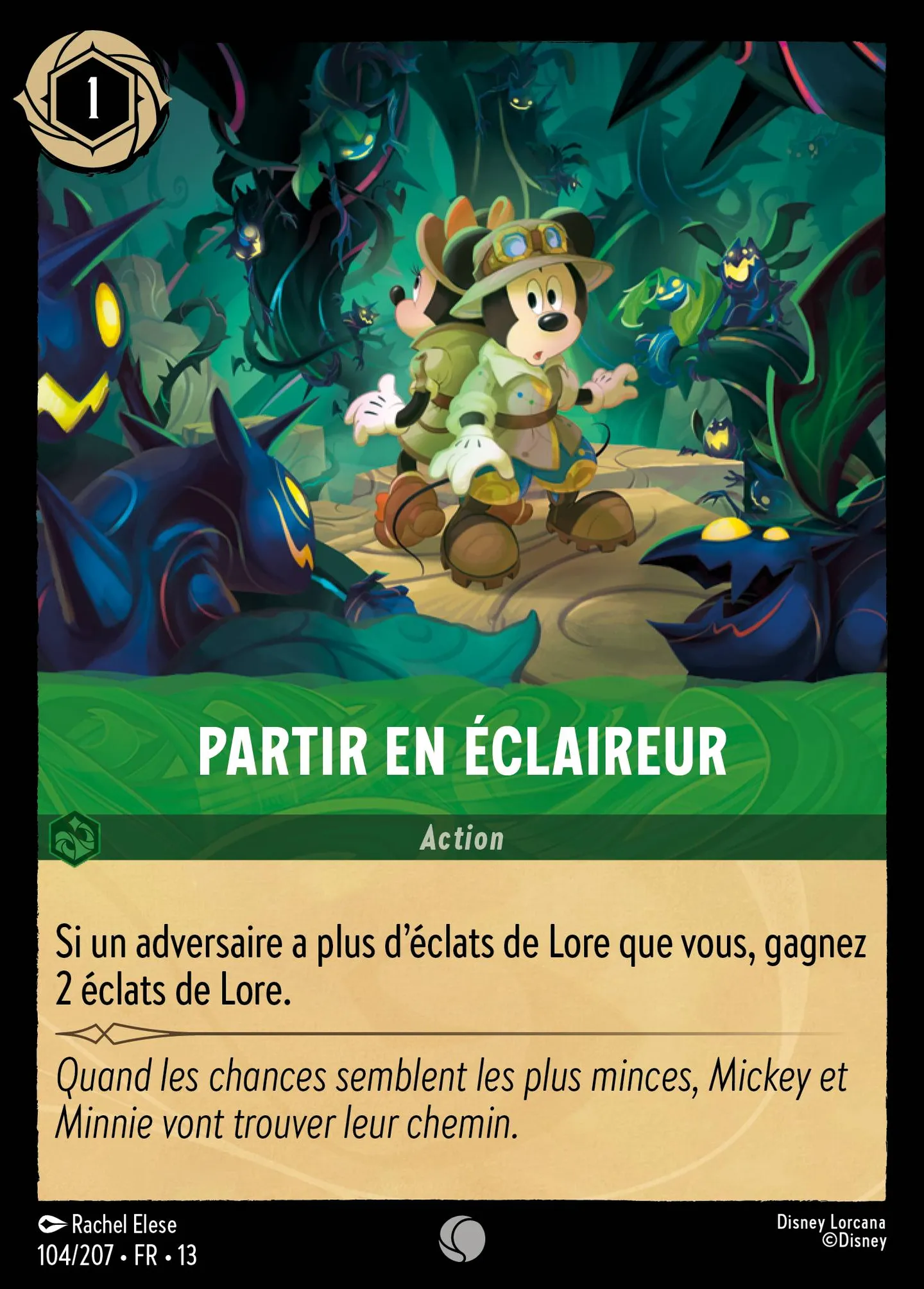 Partir en éclaireur — Attack of the Vine! — Lorcana