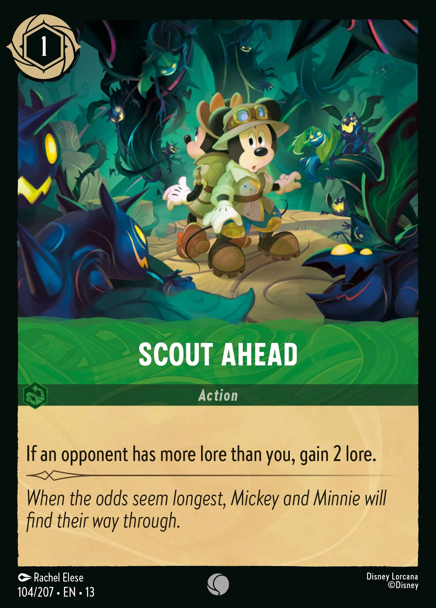 Scout Ahead — Attack of the Vine! — Lorcana