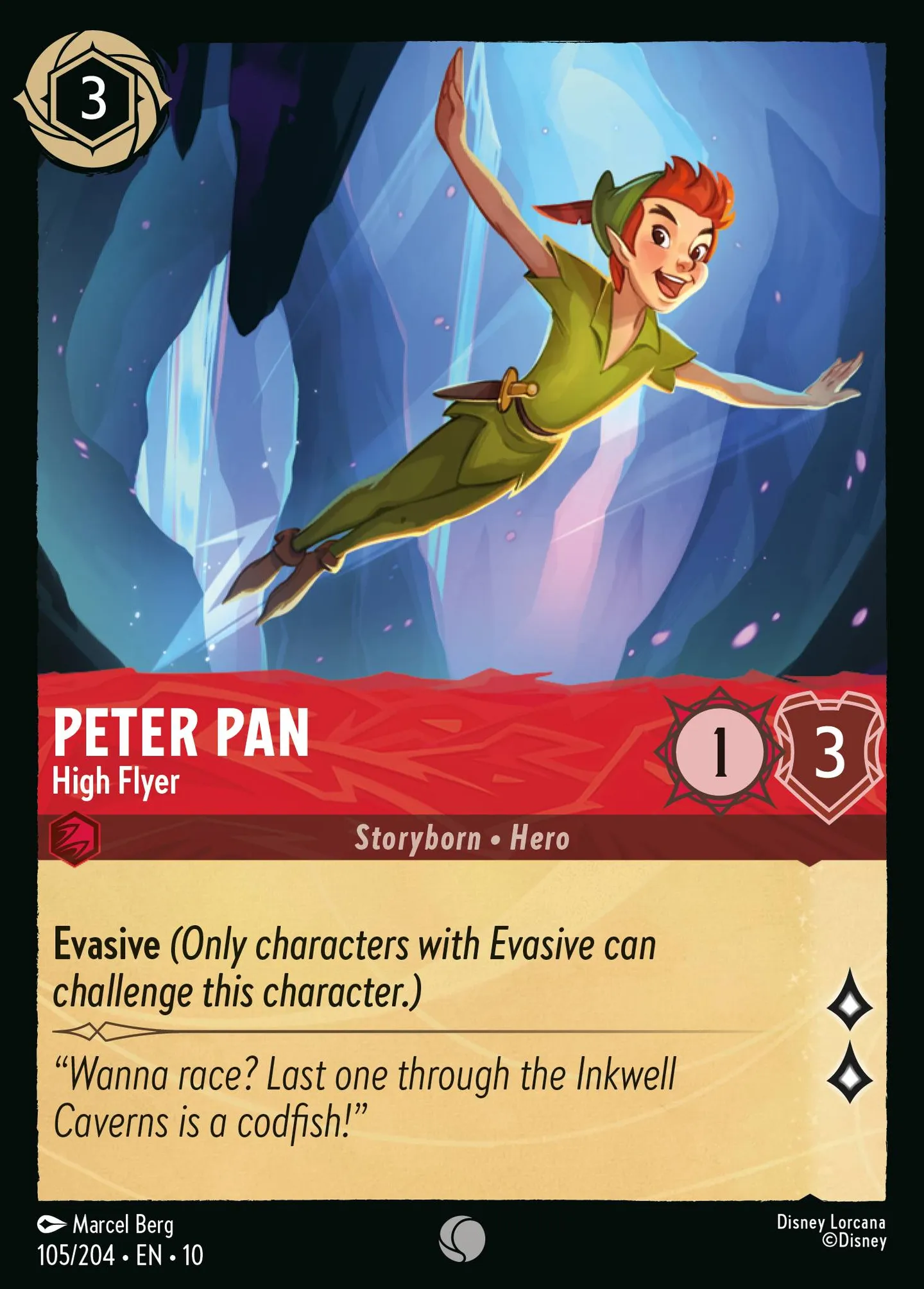 Peter Pan - High Flyer — Whispers in the Well — Lorcana