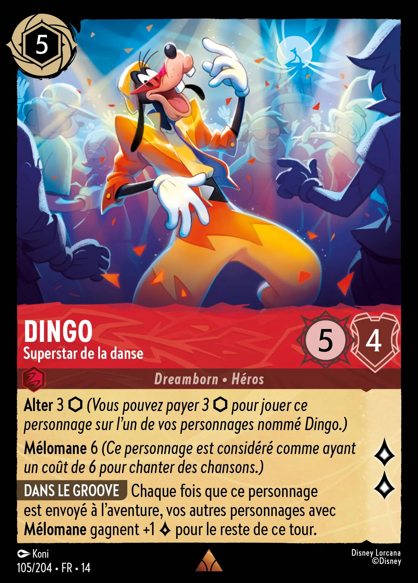 Dingo - Superstar de la danse — Hyperia City — Lorcana