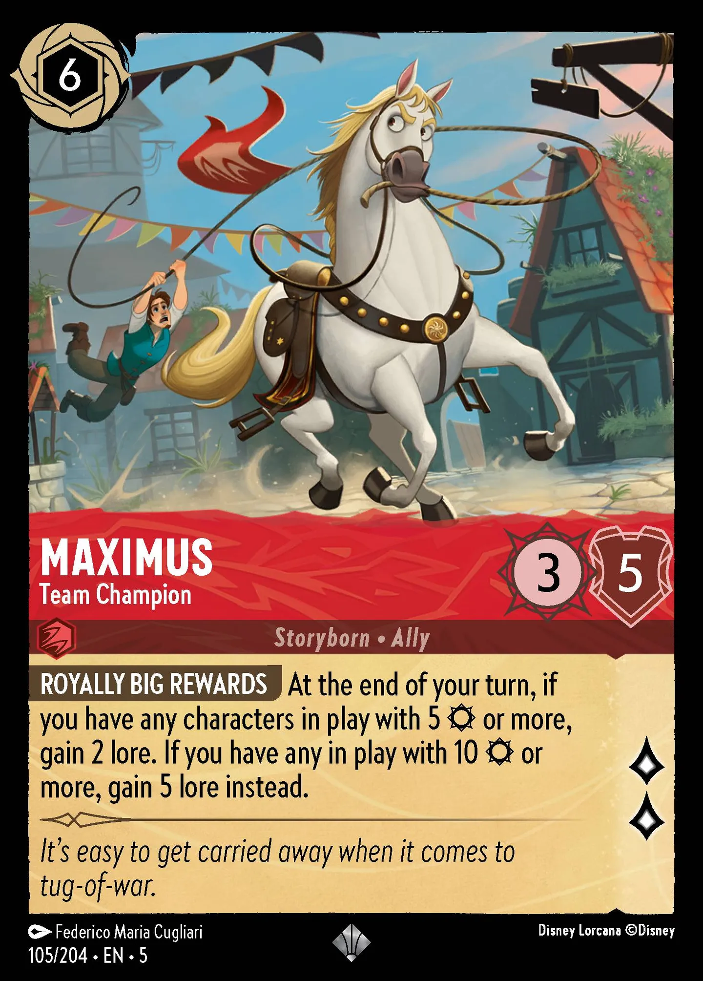 Maximus - Champion de l'équipe — Shimmering Skies — Lorcana