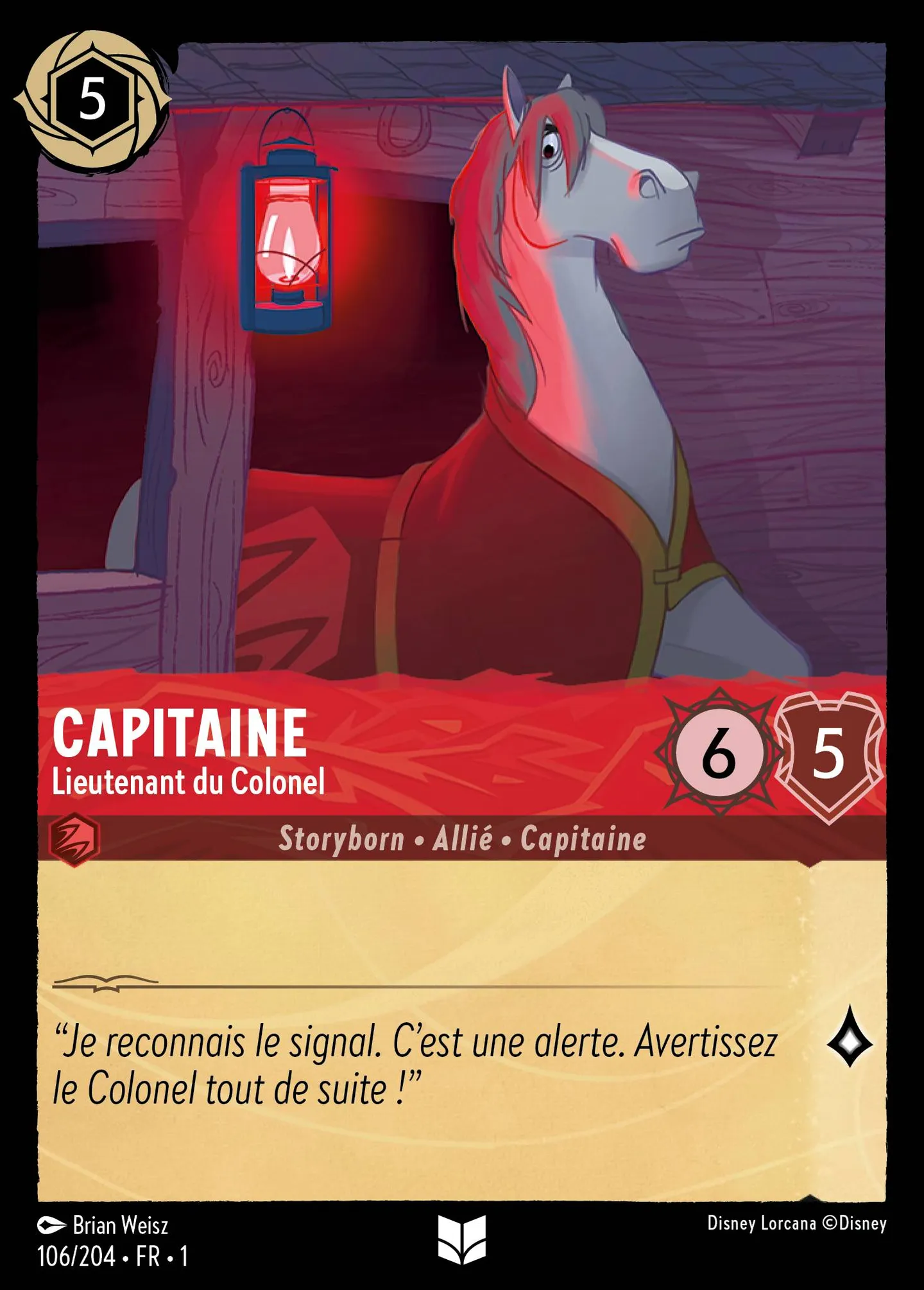 Capitaine - Lieutenant du Colonel — The First Chapter — Lorcana