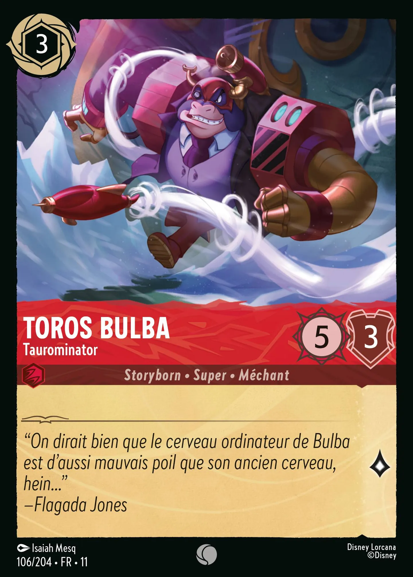 Toros Bulba - Taurominator — Winterspell — Lorcana