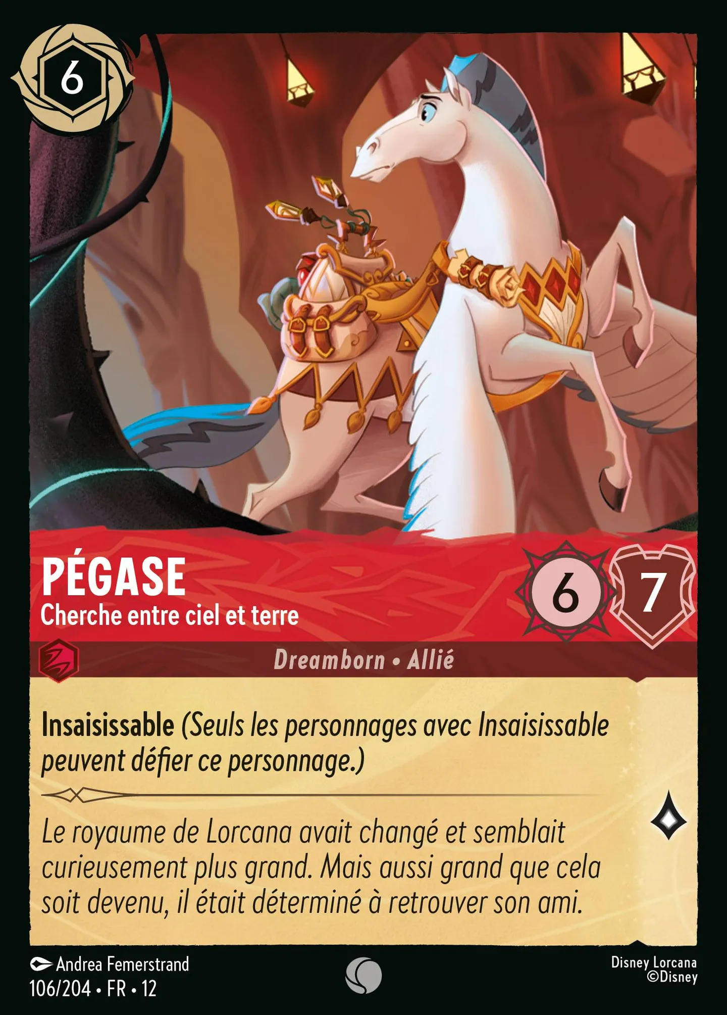 Pégase - Cherche entre ciel et terre — Wilds Unknown — Lorcana