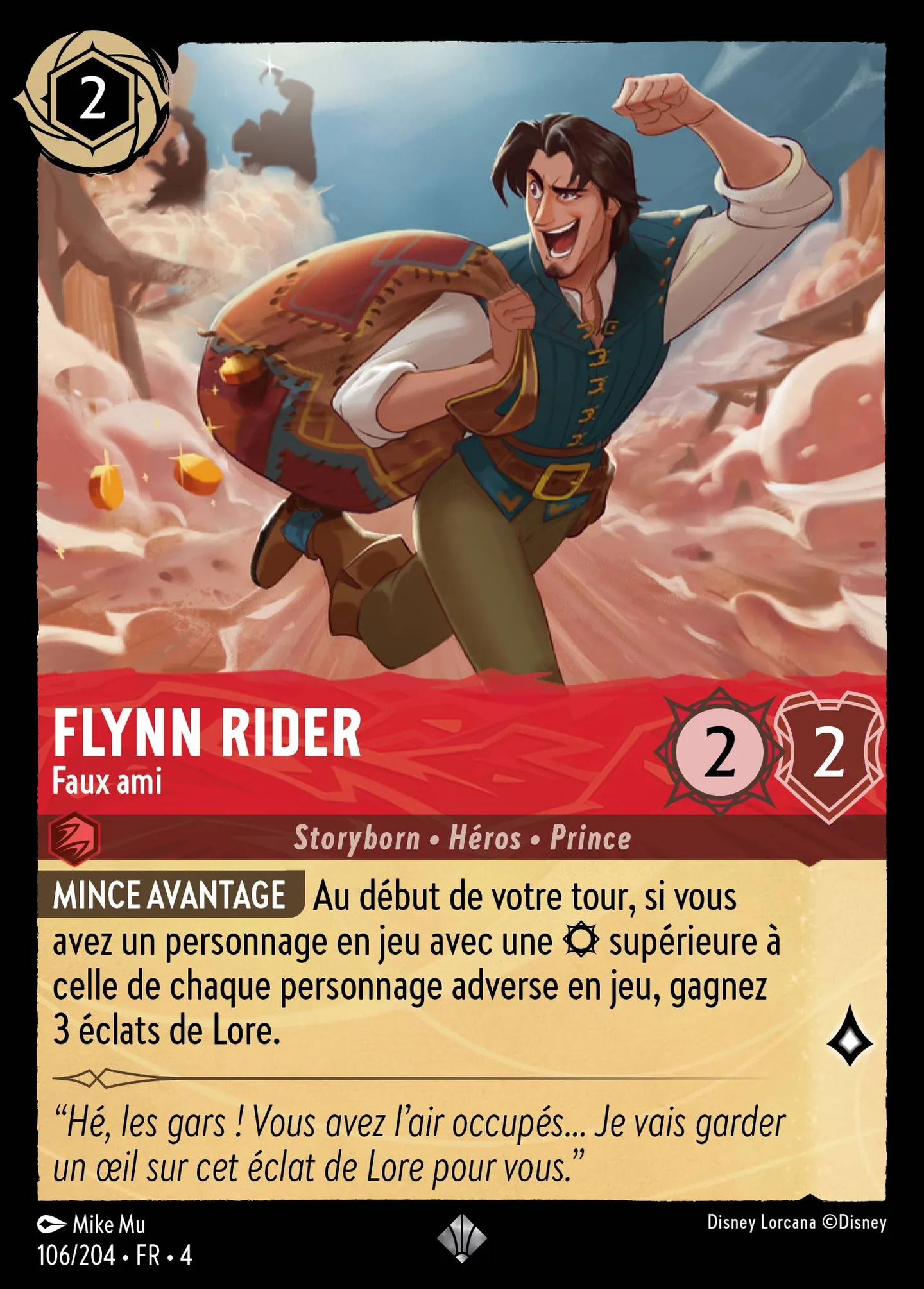Flynn Rider - Faux ami — Ursula's Return — Lorcana