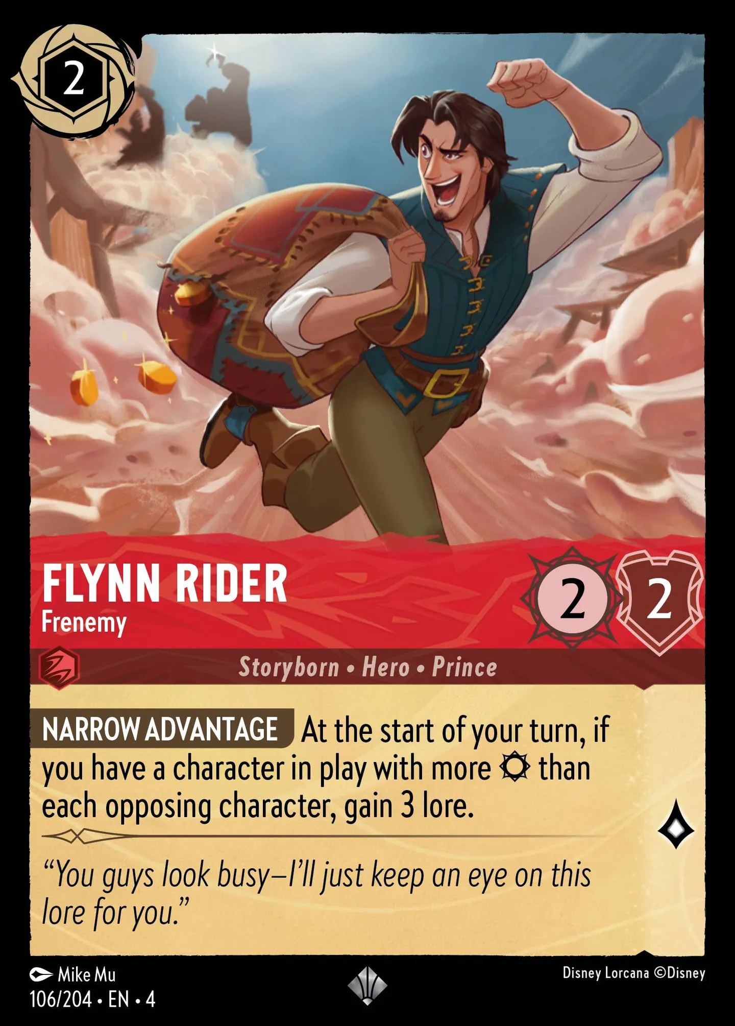 Flynn Rider - Faux ami — Ursula's Return — Lorcana