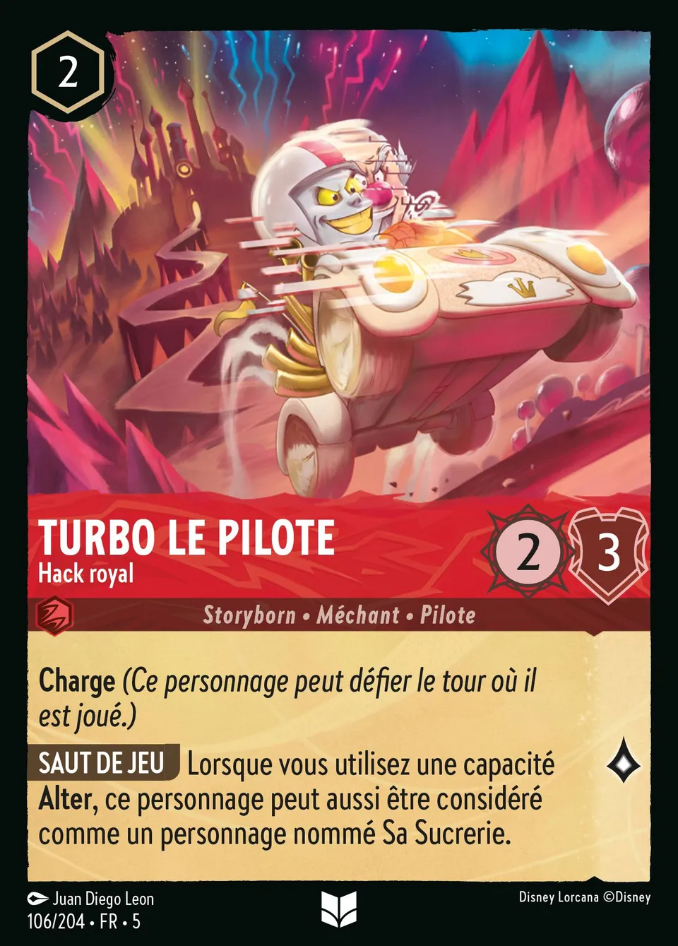Turbo le Pilote - Hack royal from Shimmering Skies - Lorcana