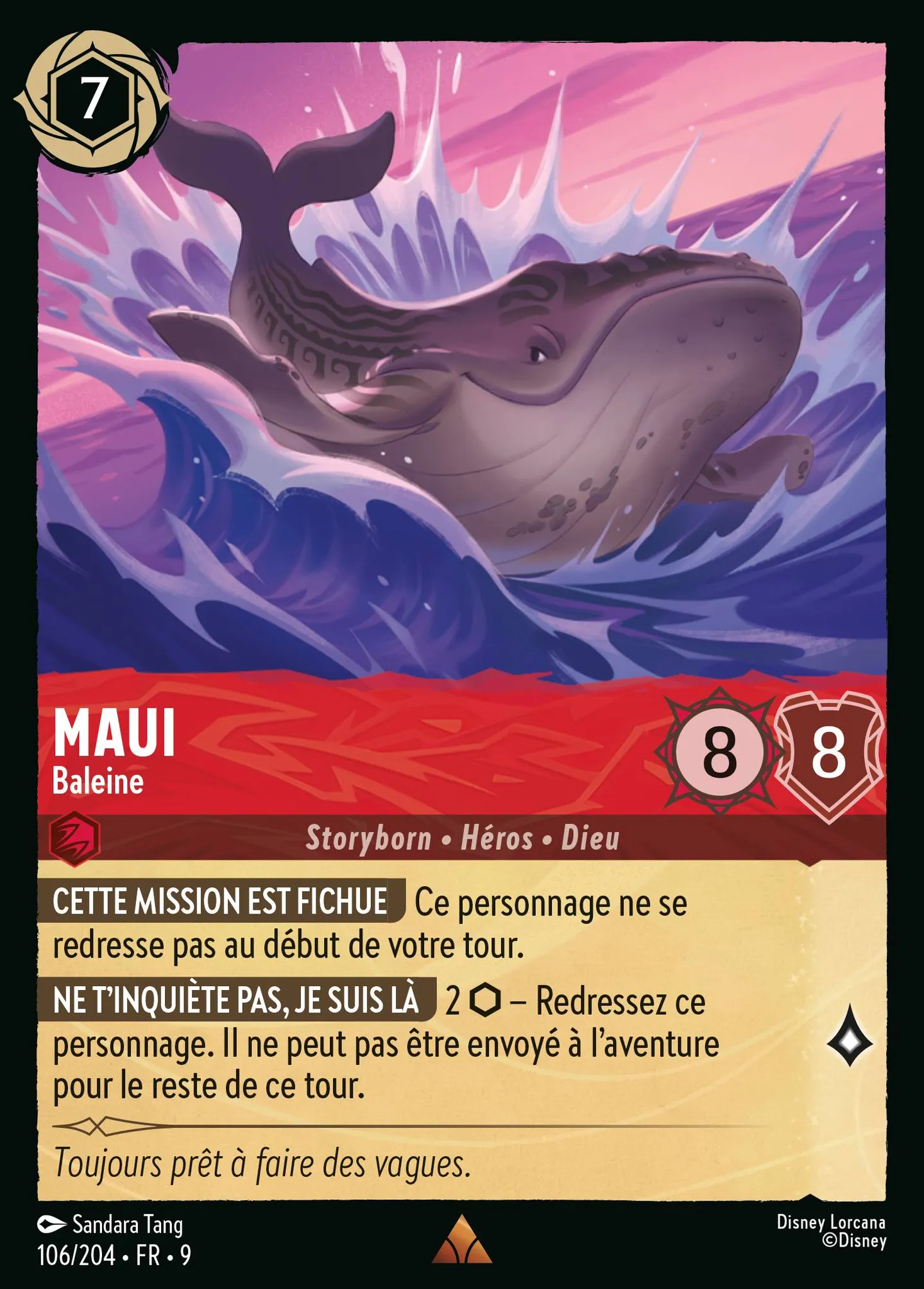 Maui - Baleine — Fabled — Lorcana