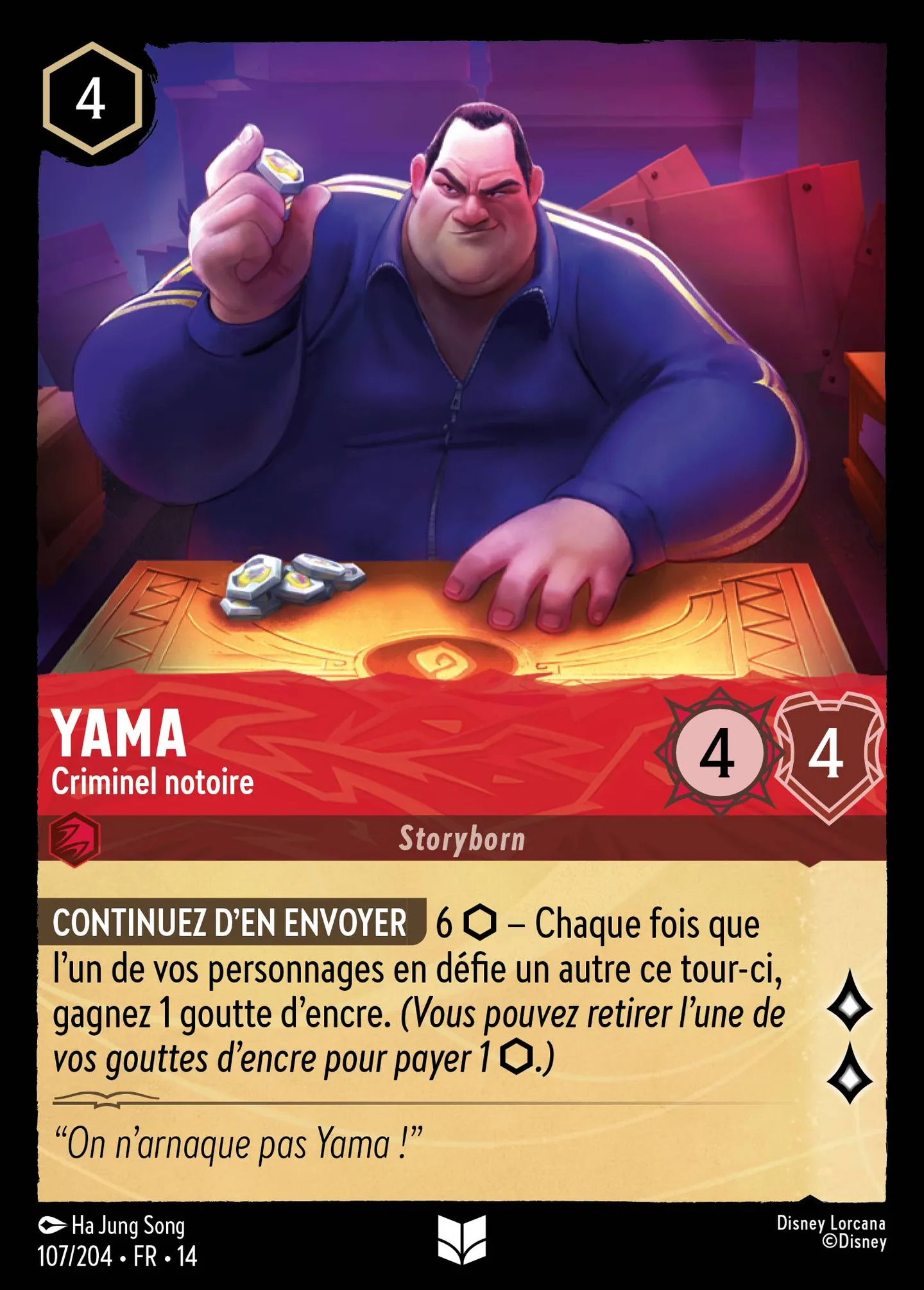 Yama - Criminel notoire — Hyperia City — Lorcana