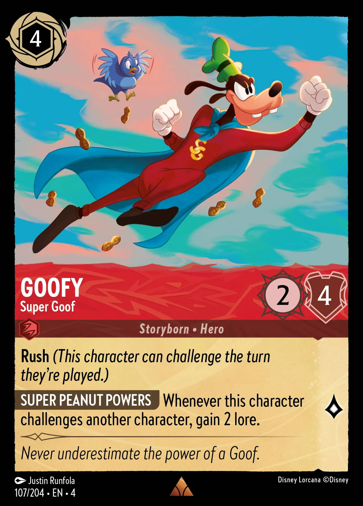 Goofy - Super Goof — Ursula's Return — Lorcana