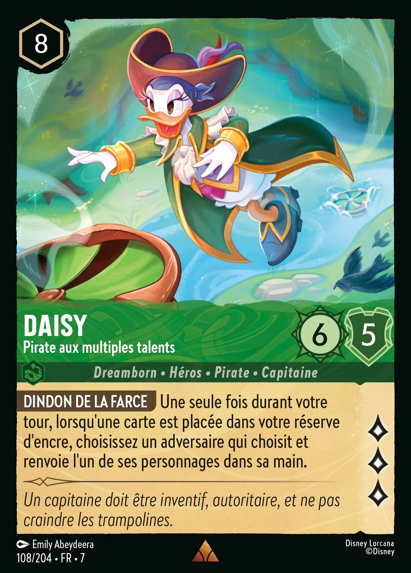 Daisy - Pirate aux multiples talents — Archazia's Island — Lorcana