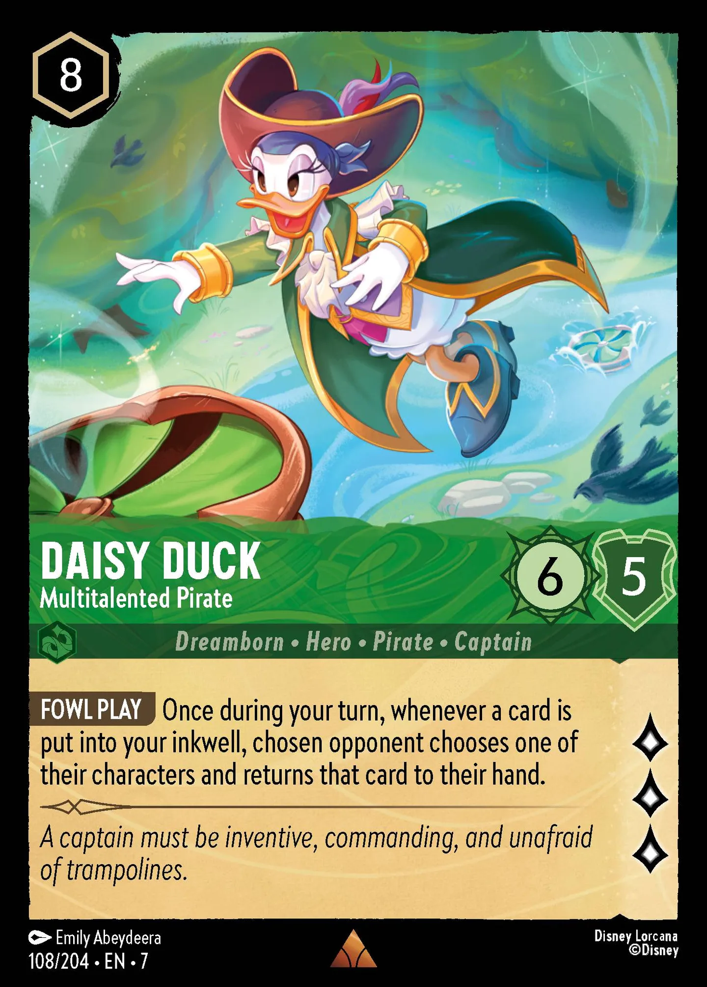 Daisy - Pirate aux multiples talents — Archazia's Island — Lorcana