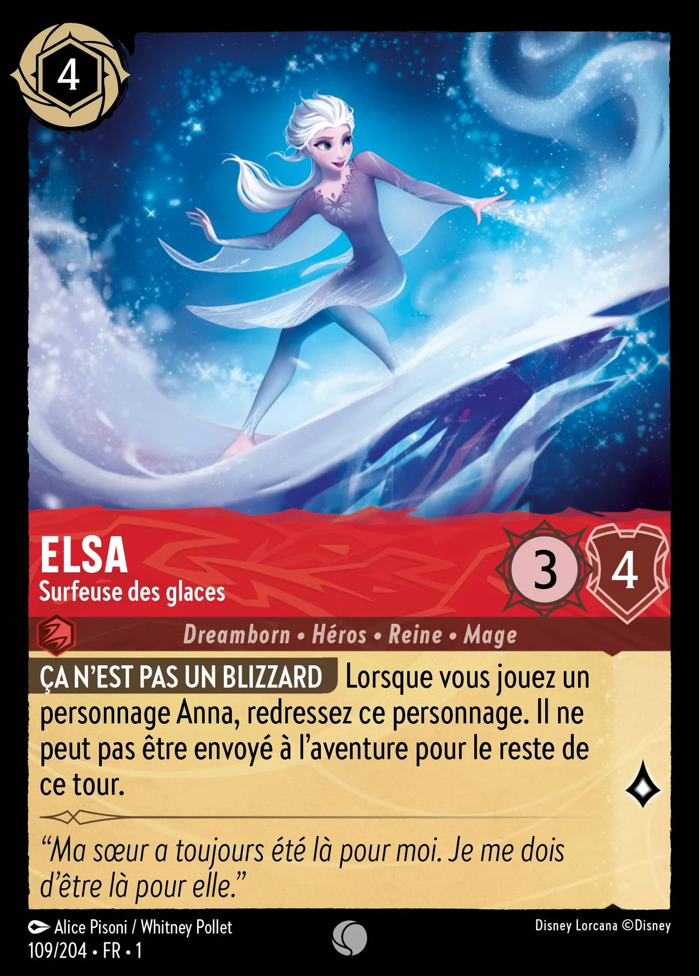Elsa - Surfeuse des glaces — The First Chapter — Lorcana