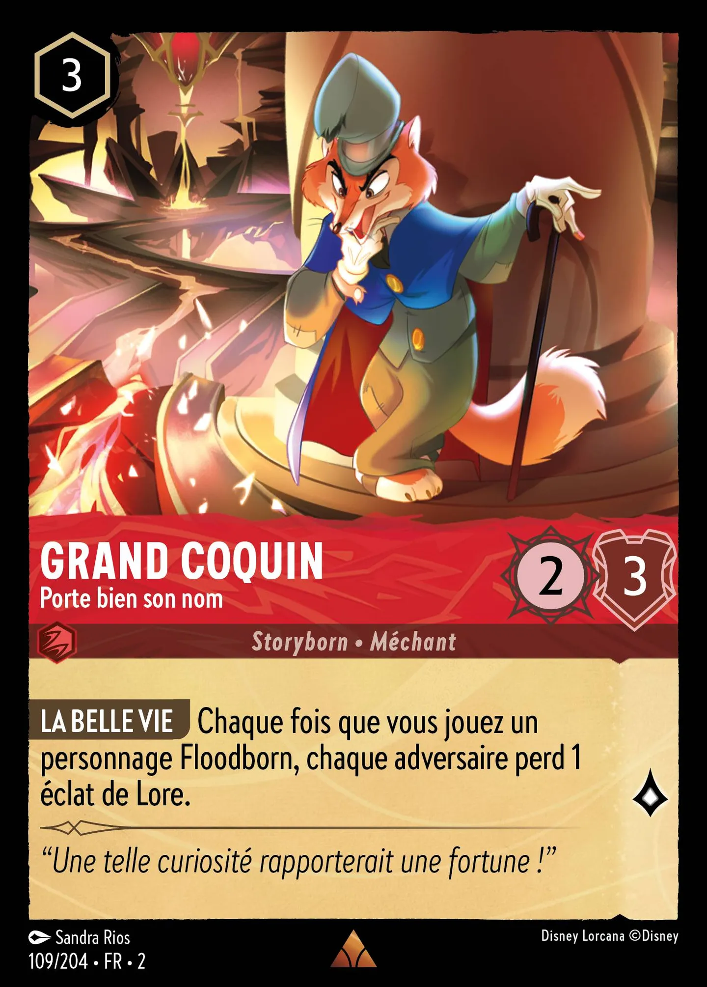 Grand Coquin - Porte bien son nom — Rise of the Floodborn — Lorcana