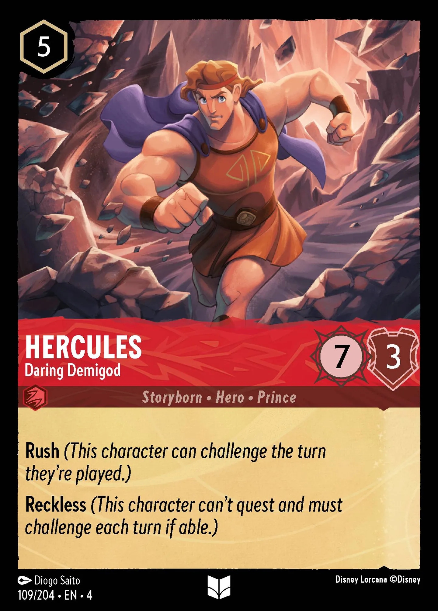 Hercules - Daring Demigod — Ursula's Return — Lorcana
