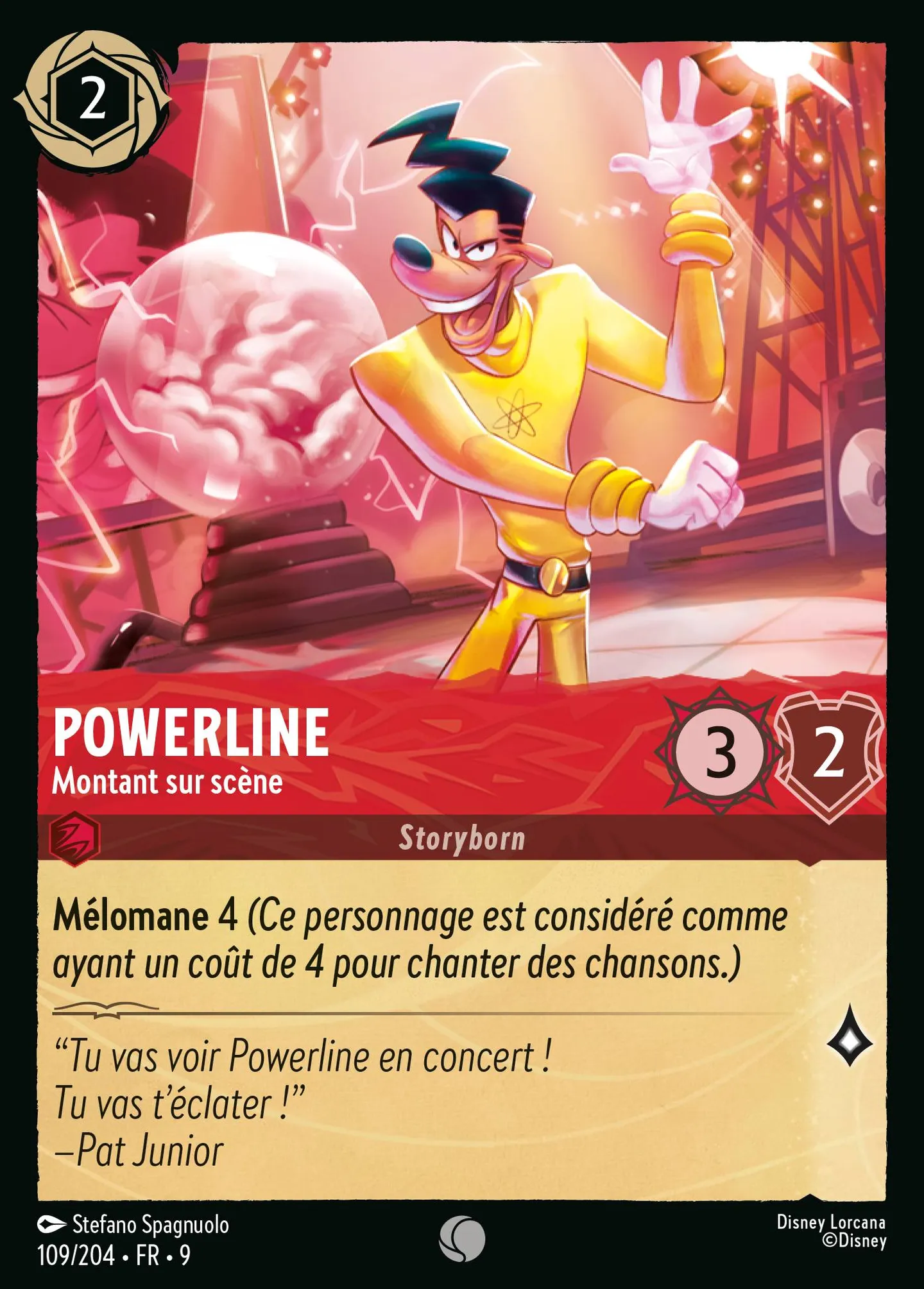 Powerline - Montant sur scène — Fabled — Lorcana