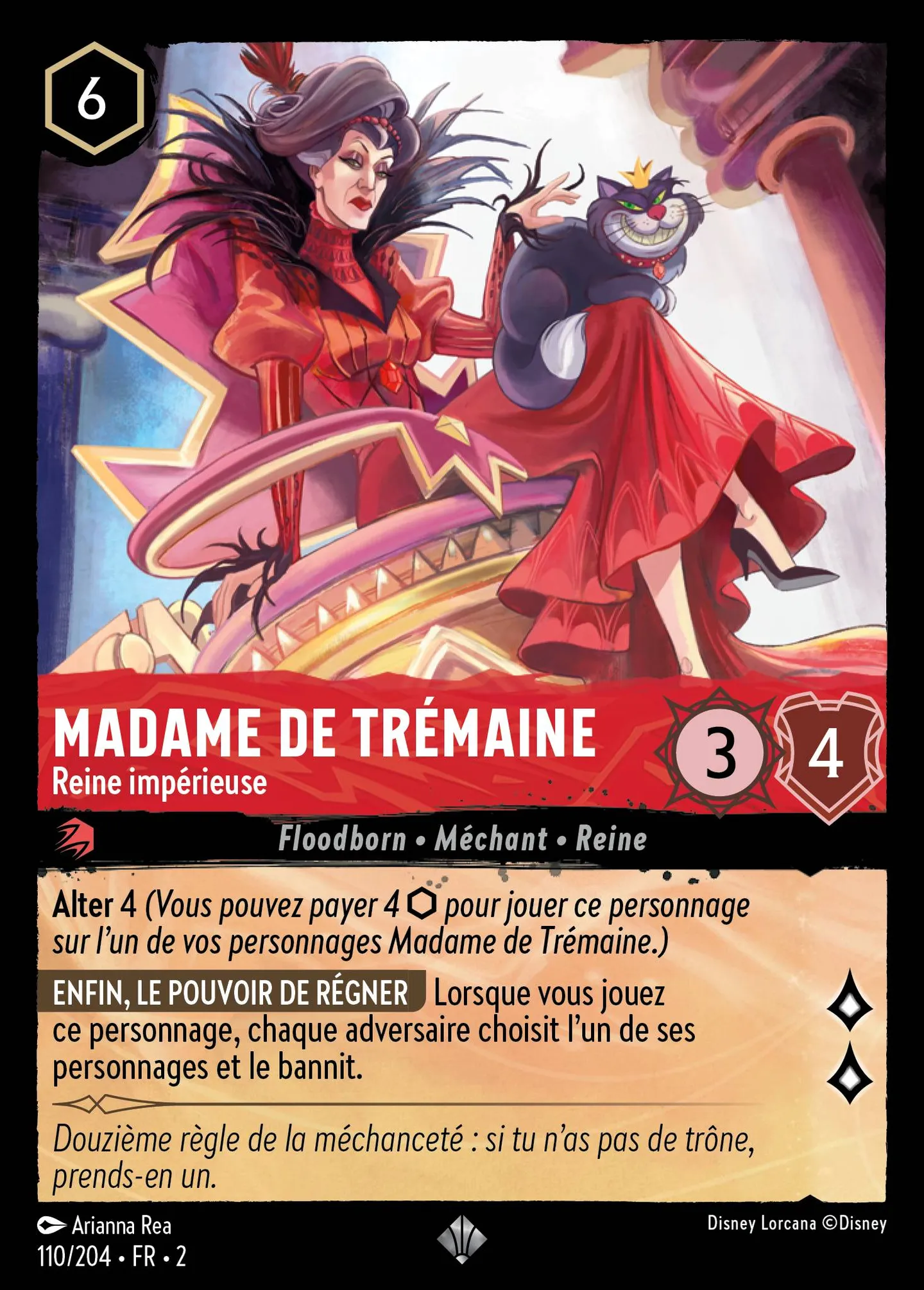 Madame de Trémaine - Reine impérieuse — Rise of the Floodborn — Lorcana