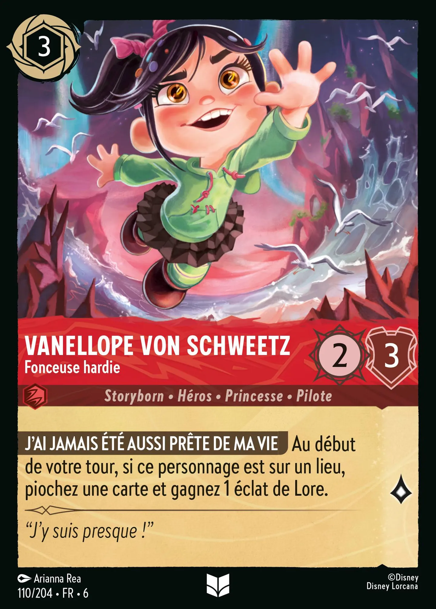 Vanellope von Schweetz - Fonceuse hardie — Azurite Sea — Lorcana