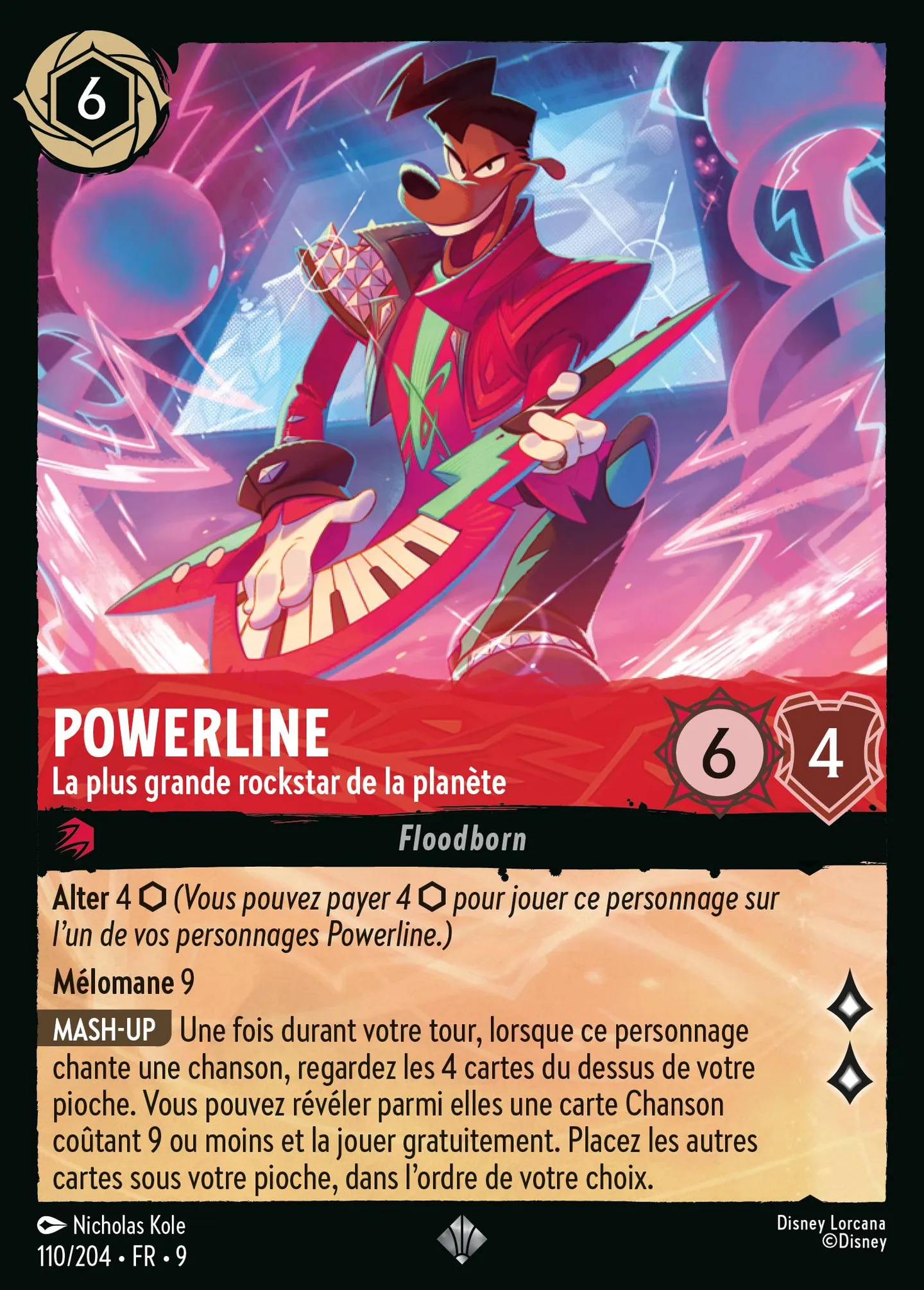 Powerline - La plus grande rockstar de la planète — Fabled — Lorcana