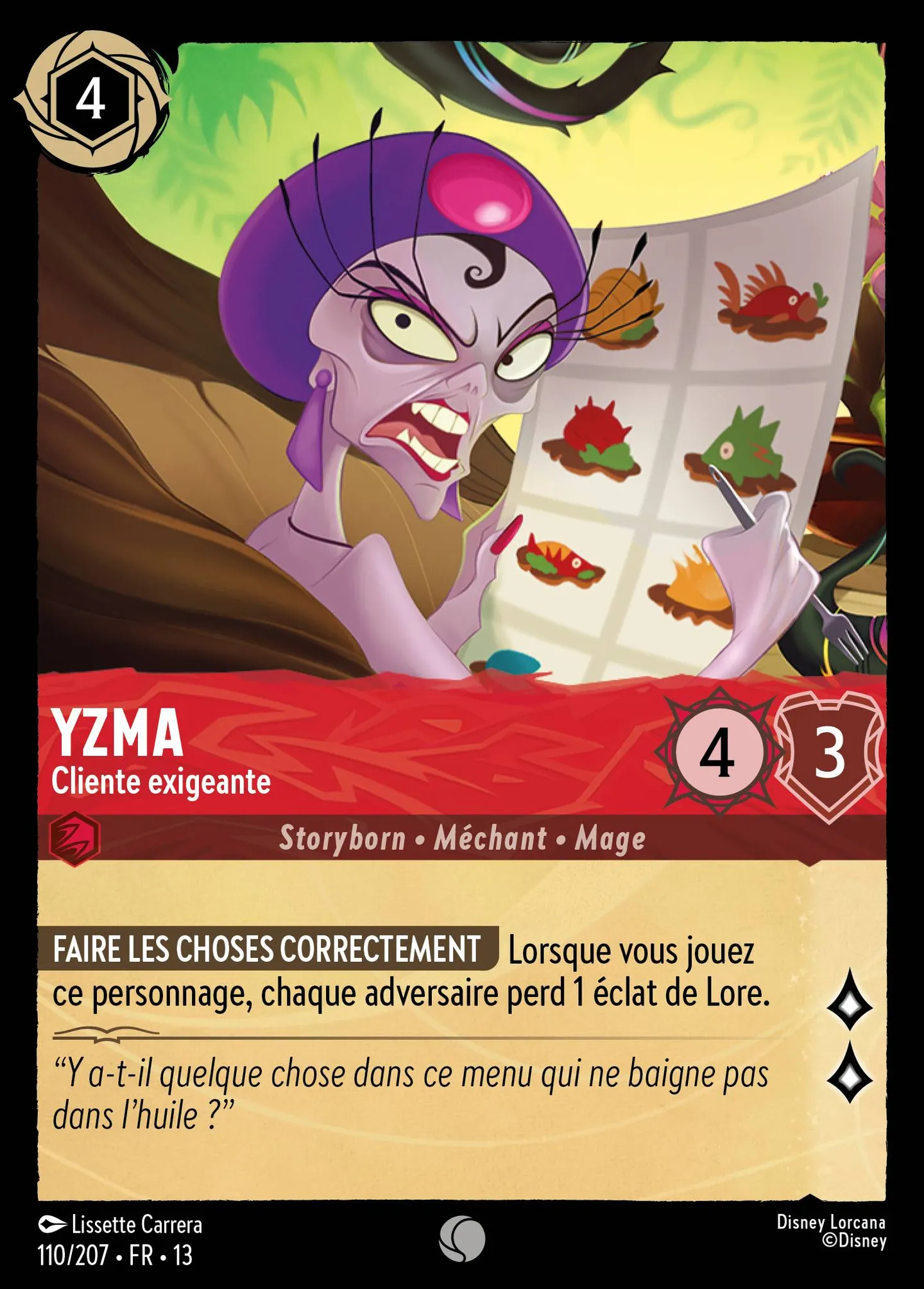 Yzma - Cliente exigeante — Attack of the Vine! — Lorcana
