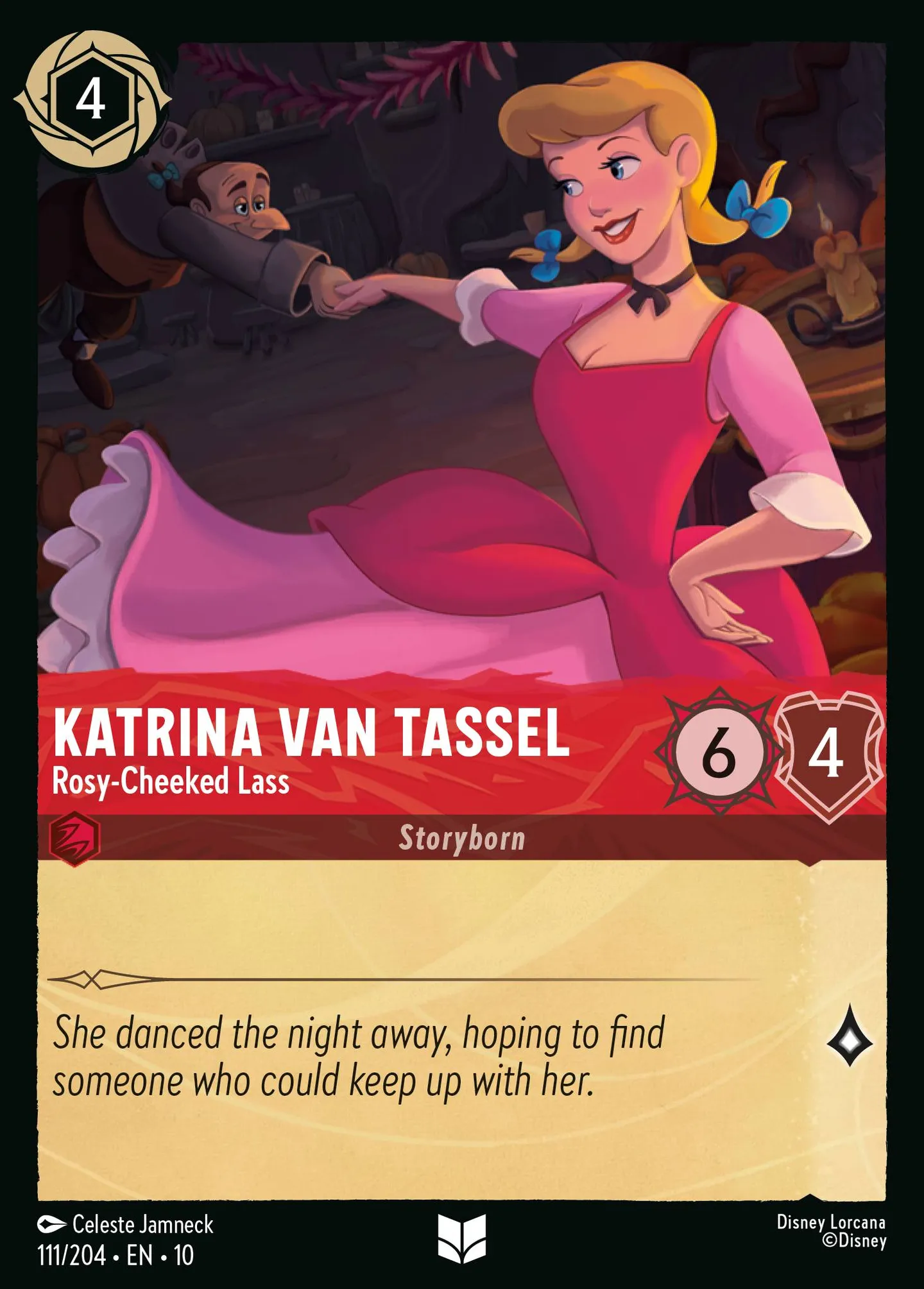 Katrina Van Tassel - Rosy-Cheeked Lass — Whispers in the Well — Lorcana
