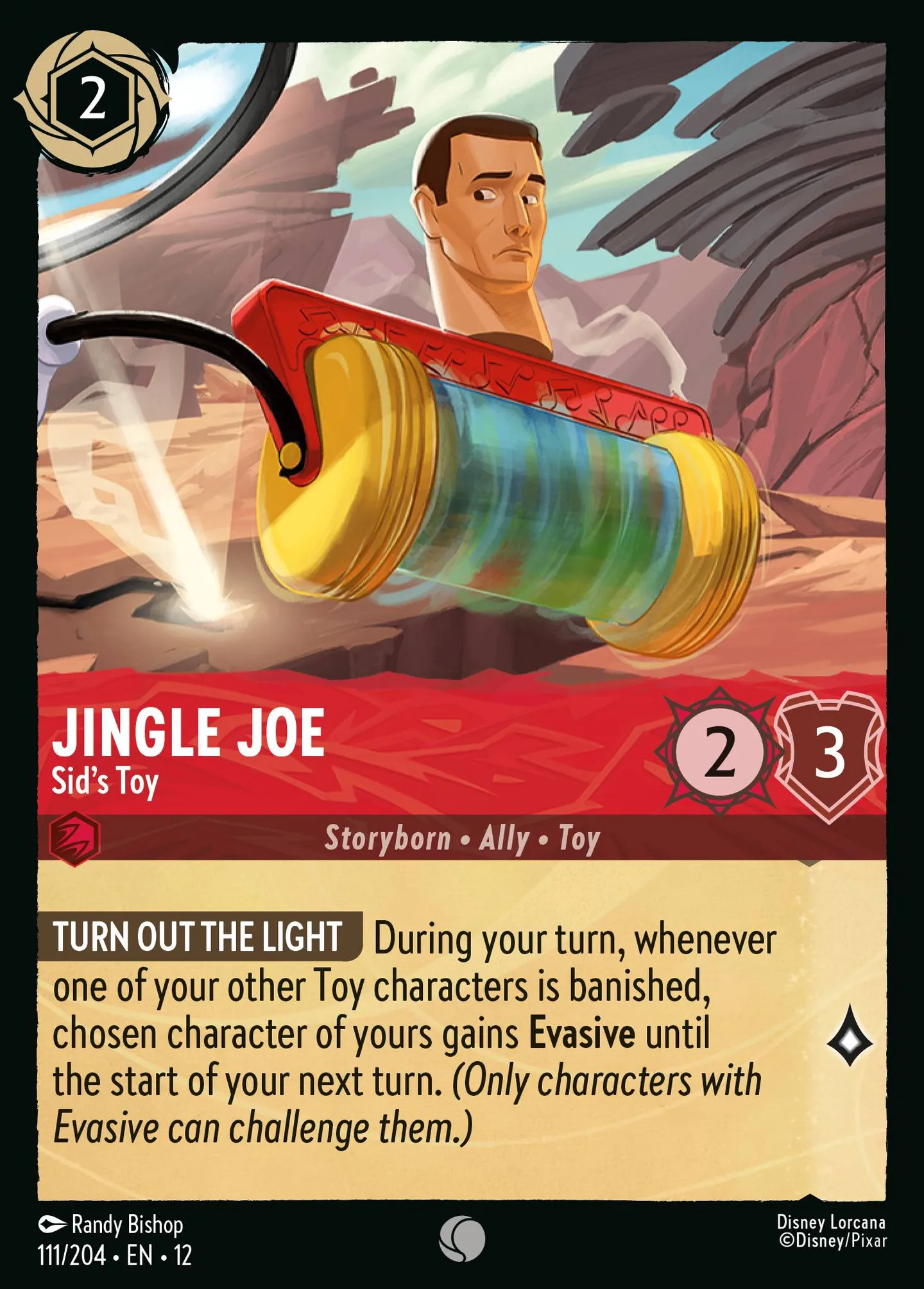 Jingle Joe - Jouet de Sid — Wilds Unknown — Lorcana