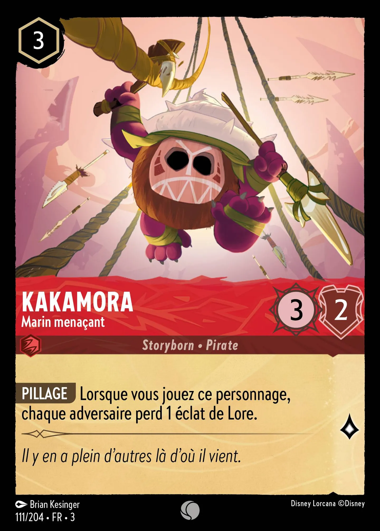 Kakamora - Marin menaçant — Into the Inklands — Lorcana