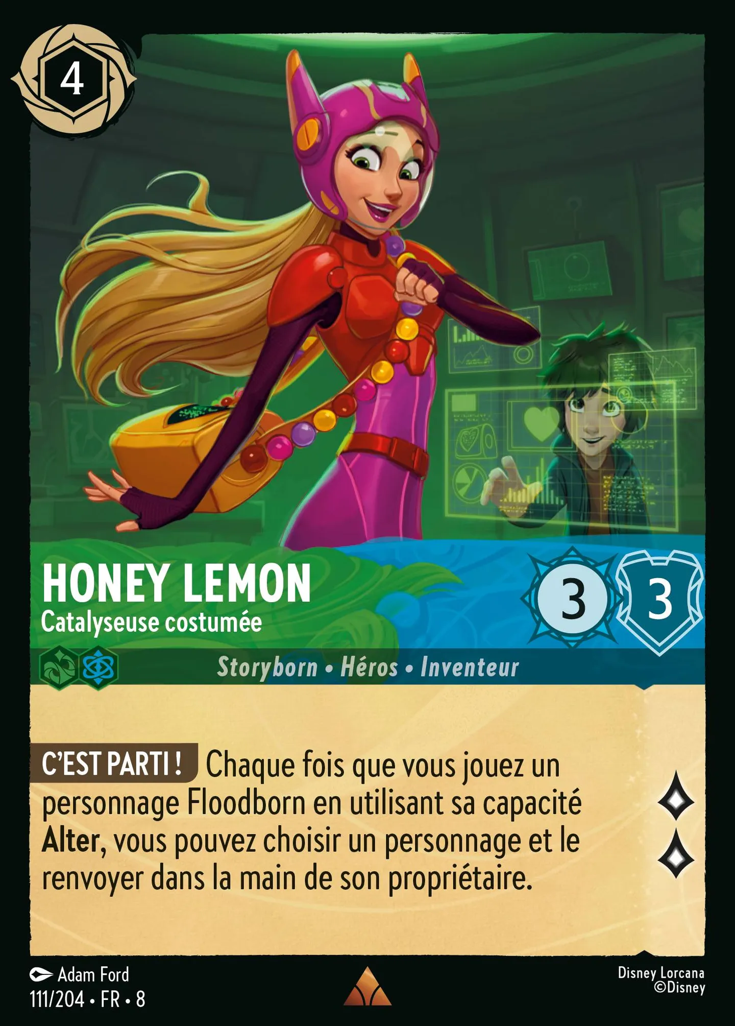 Honey Lemon - Catalyseuse costumée — The Reign of Jafar — Lorcana