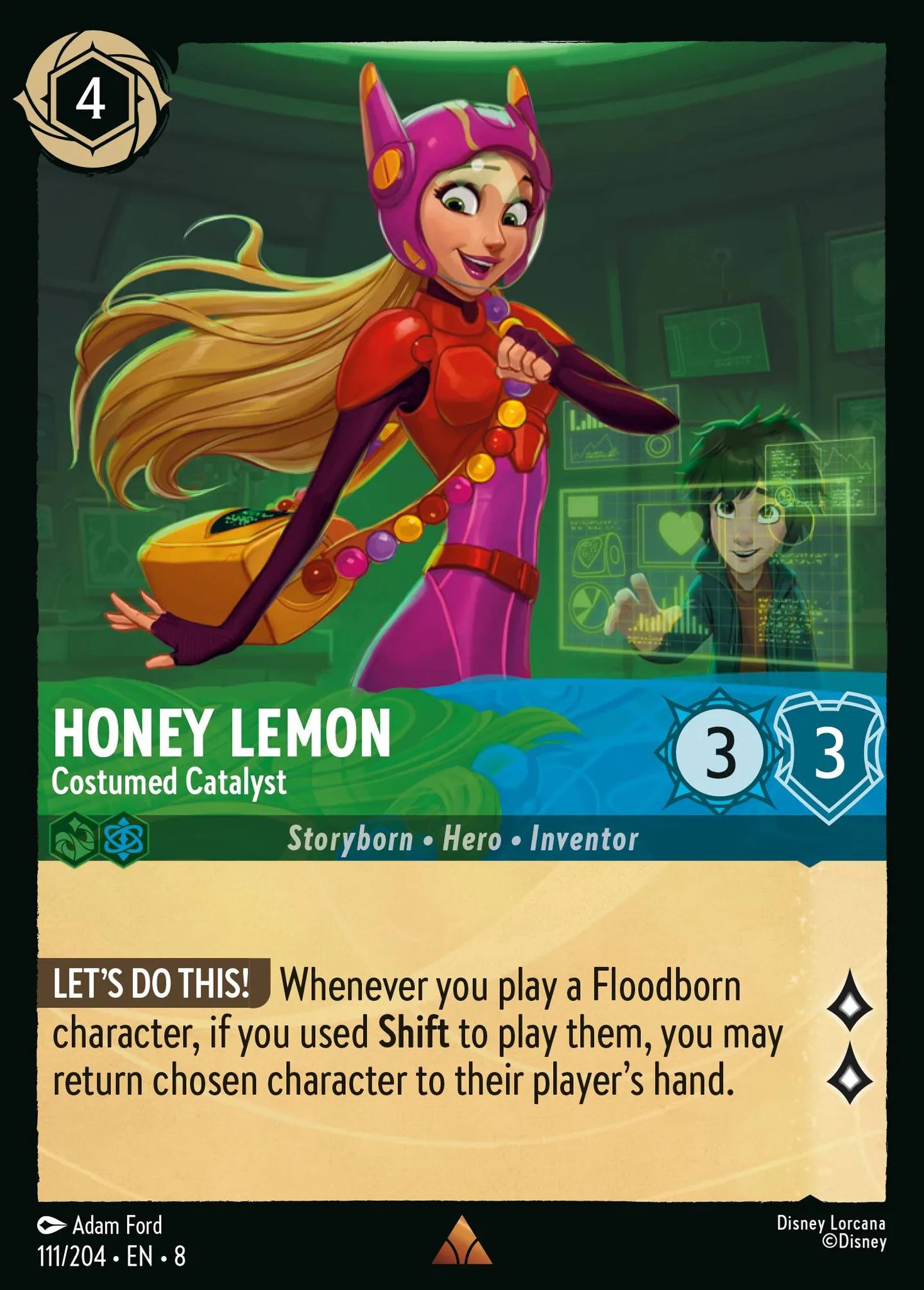 Honey Lemon - Catalyseuse costumée — The Reign of Jafar — Lorcana